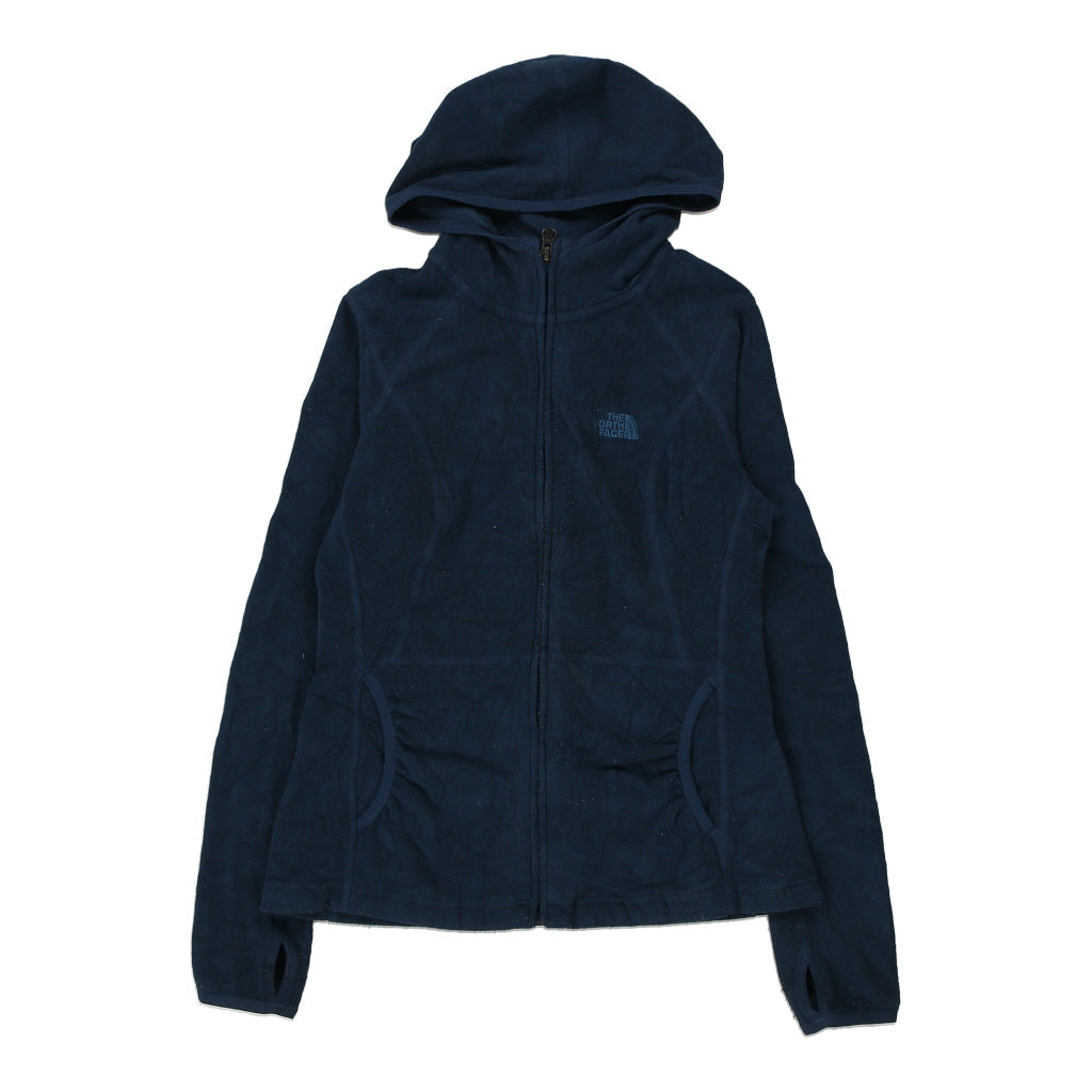 The North Face Fleece - Small Blue Polyester | Size: small Refurbished - Thrifted (note: this is a term often used to describe second- refurbished available on Cerqular