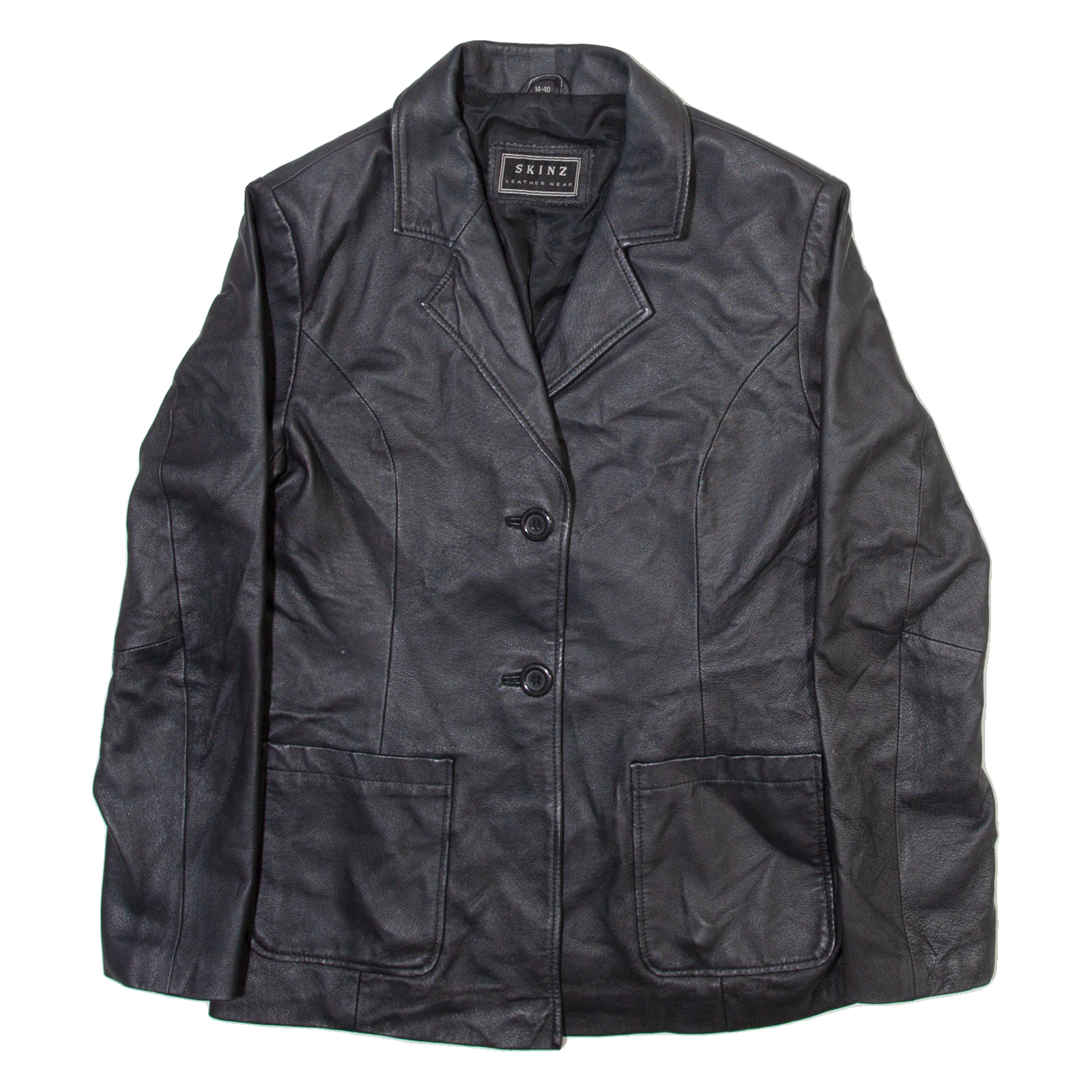 SKINZ Womens Jacket Black Leather M Refurbished - N/A refurbished available on Cerqular