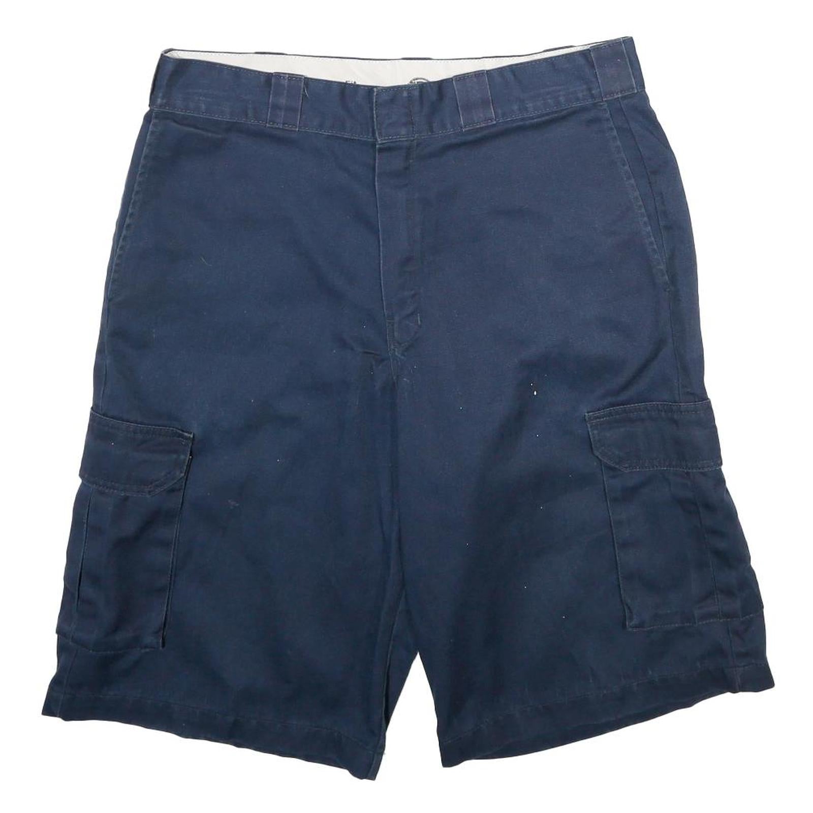 Buy DICKIES Mens Navy Blue Cargo Shorts L W34 Workwear Polyester Blend Refurbished - $29.89 DICKIES Mens Navy Blue Cargo Shorts L W34 Workwear Polyester Blend Refurbished - N/A refurbished available on Cerqular