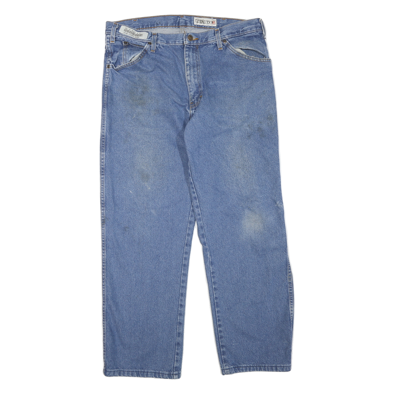 DICKIES Mens Regular Fit Blue Denim Jeans W34 L28 Zip Closure Casual Workwear Refurbished - N/A refurbished available on Cerqular