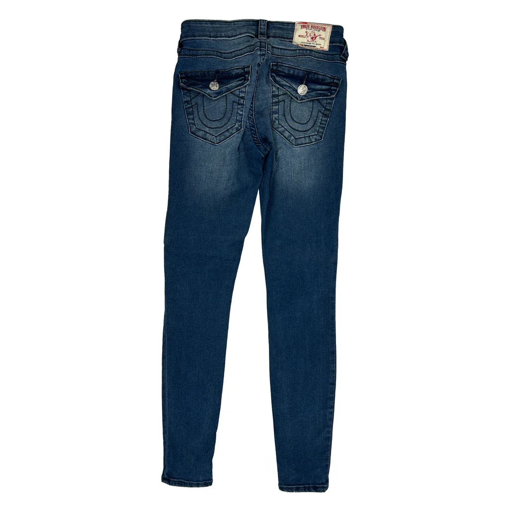True Religion Skinny Jeans - 24W UK 2 Blue Denim Refurbished - Thrifted (note: this is a term often used to describe second- refurbished available on Cerqular