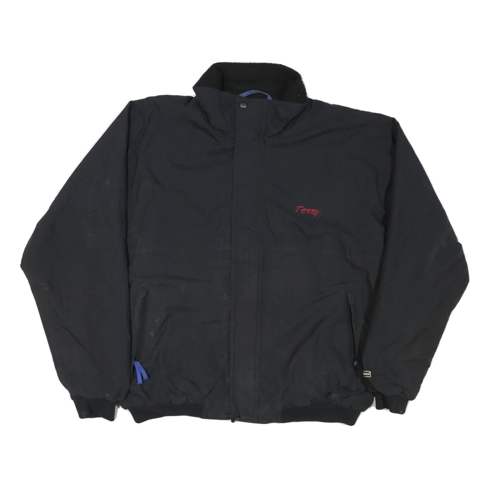 HELLY HANSEN Mens Black Vector Industries Jacket M Polyester Blend Zip Refurbished - N/A refurbished available on Cerqular