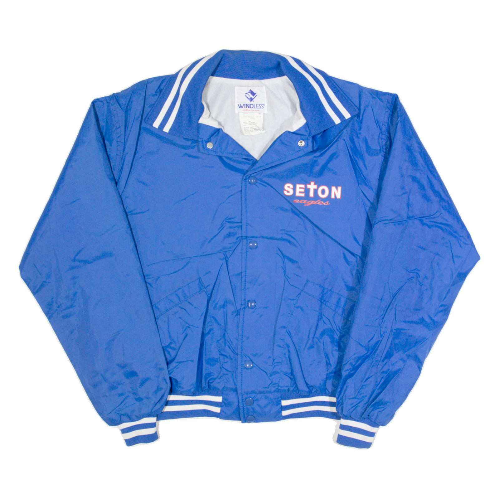 WINDLESS Deton Eagles Mens Varsity Jacket Blue USA M Refurbished - N/A refurbished available on Cerqular