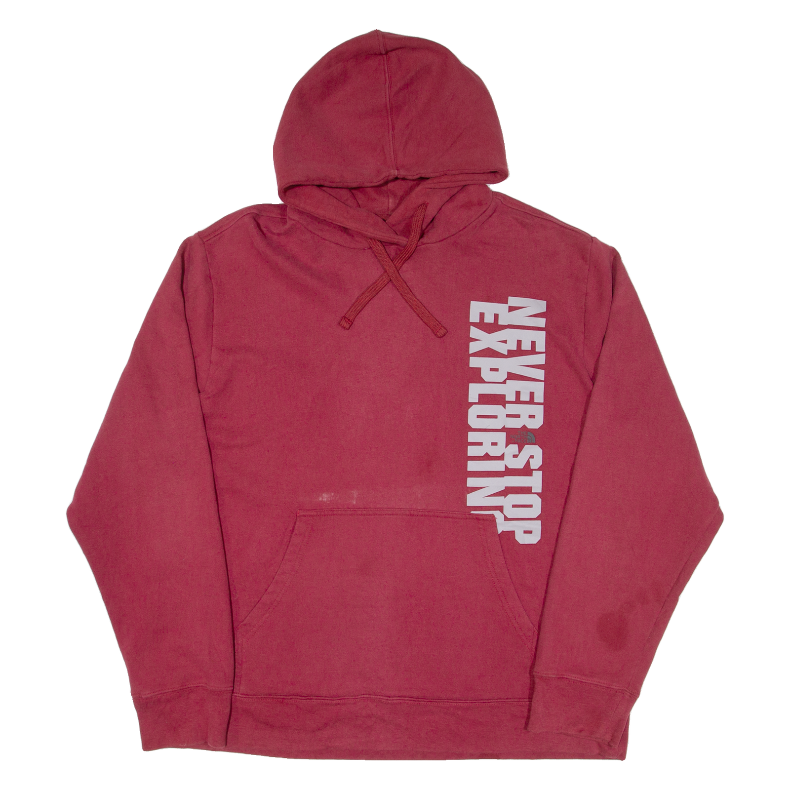 THE NORTH FACE Mens Maroon Hoodie XL Refurbished - N/A refurbished available on Cerqular