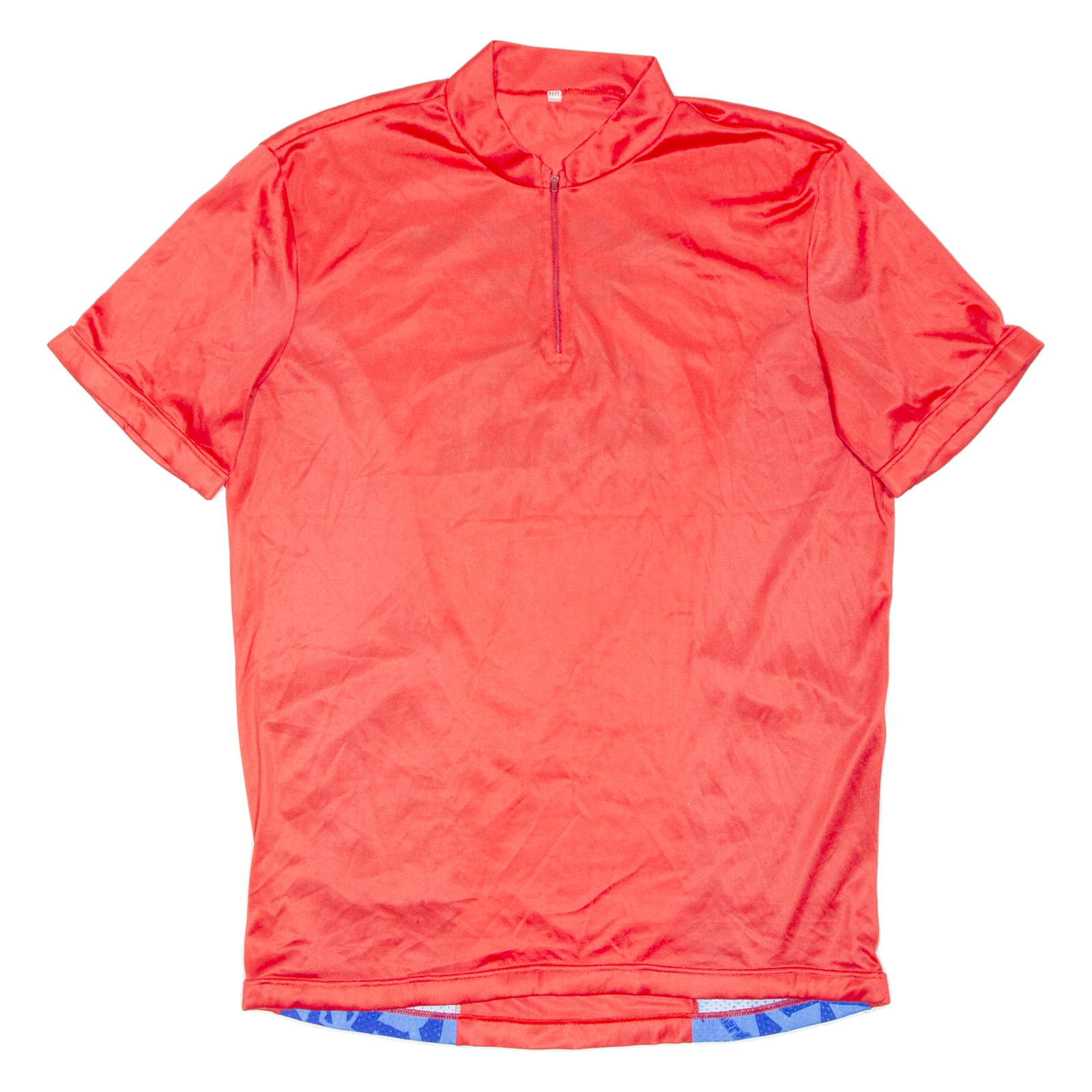Cycling Mens Jersey Red 1/4 Zip L Refurbished - N/A refurbished available on Cerqular