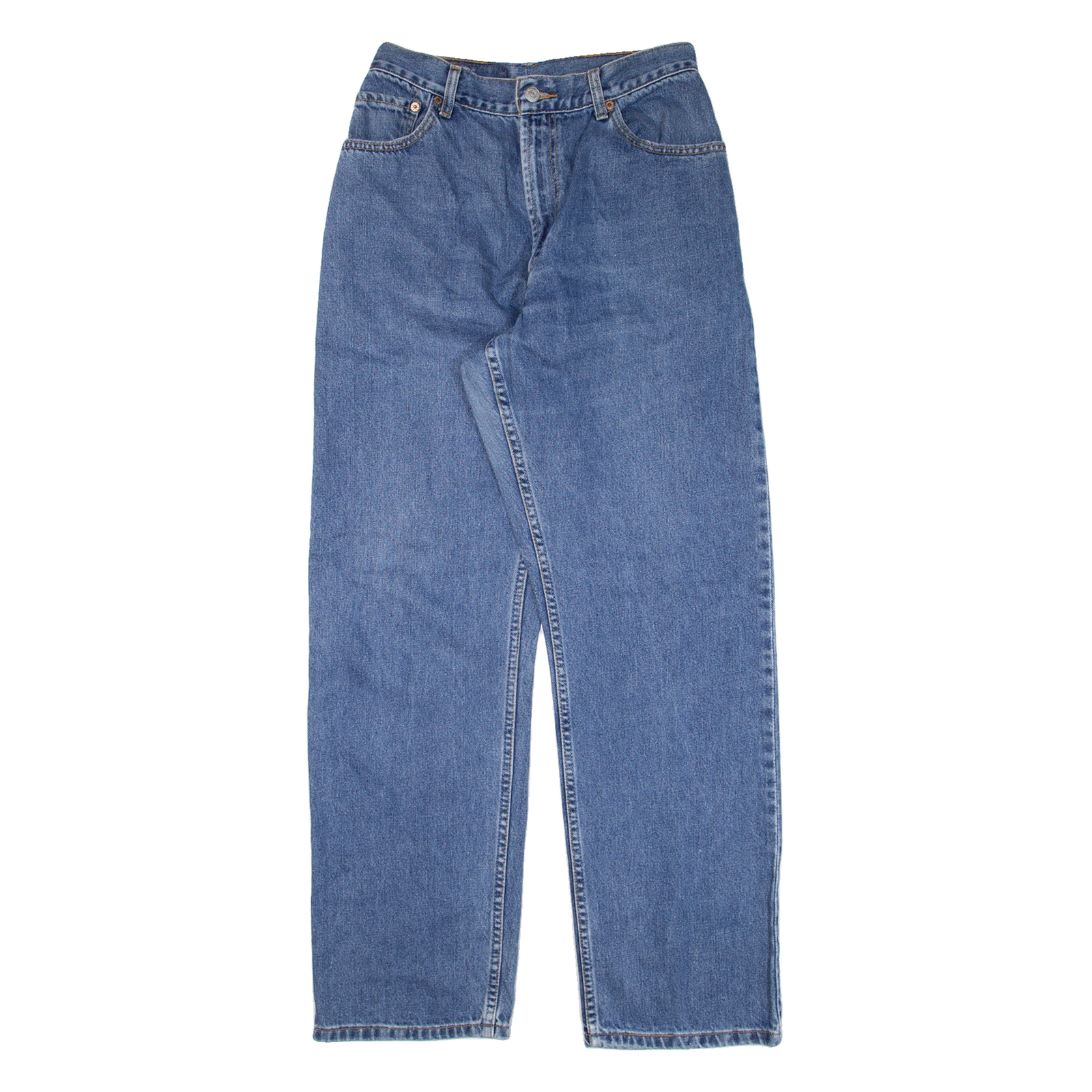 LEVI'S Altered Womens Jeans Blue Regular Boyfriend W28 L32 Refurbished - N/A refurbished available on Cerqular