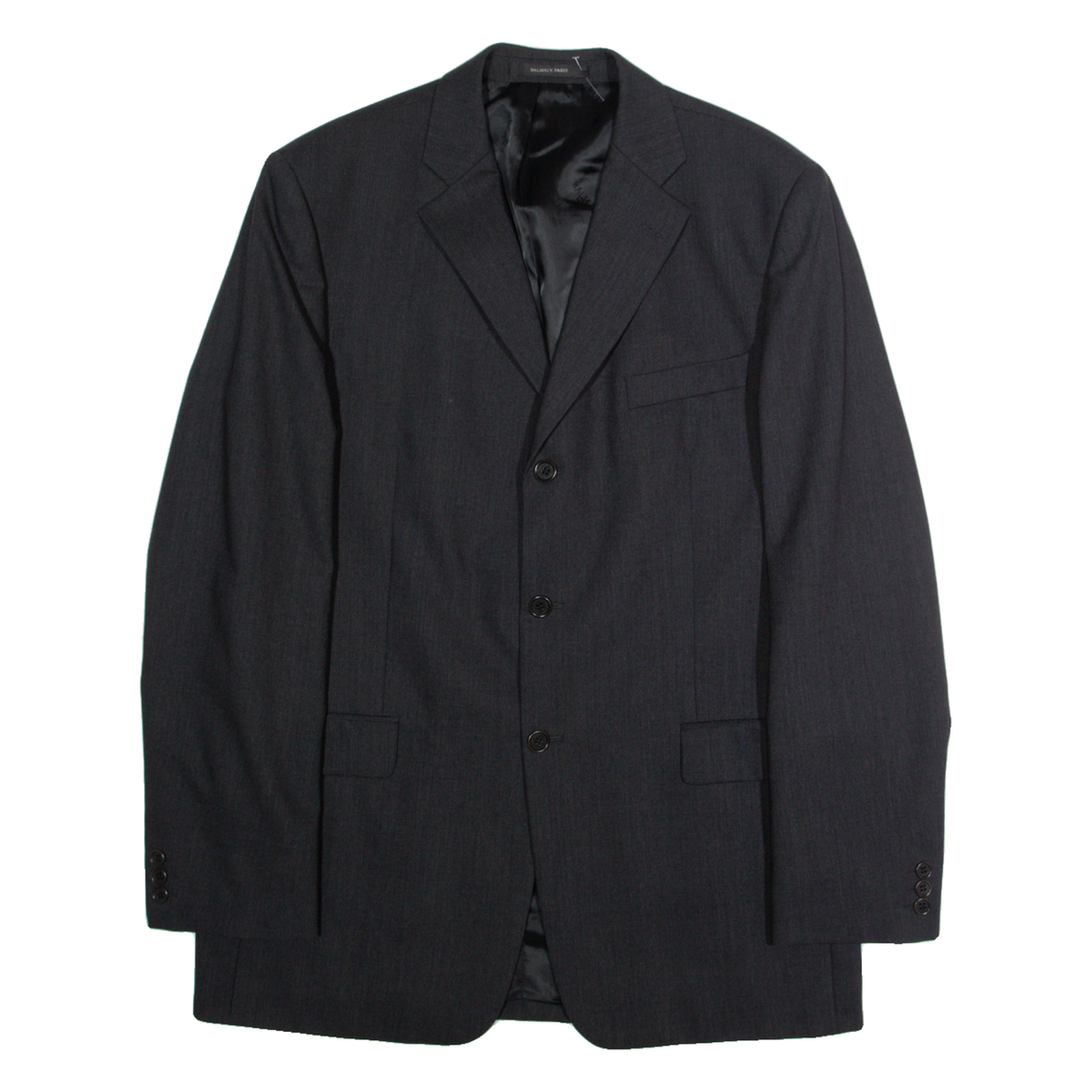 BALMAIN Mens Blazer Jacket Grey XL Refurbished - N/A refurbished available on Cerqular
