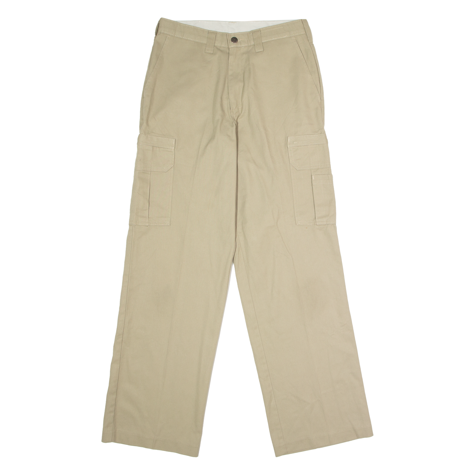 DICKIES Workwear Cargo Mens Trousers Beige Regular Straight W30 L32 Refurbished - N/A refurbished available on Cerqular