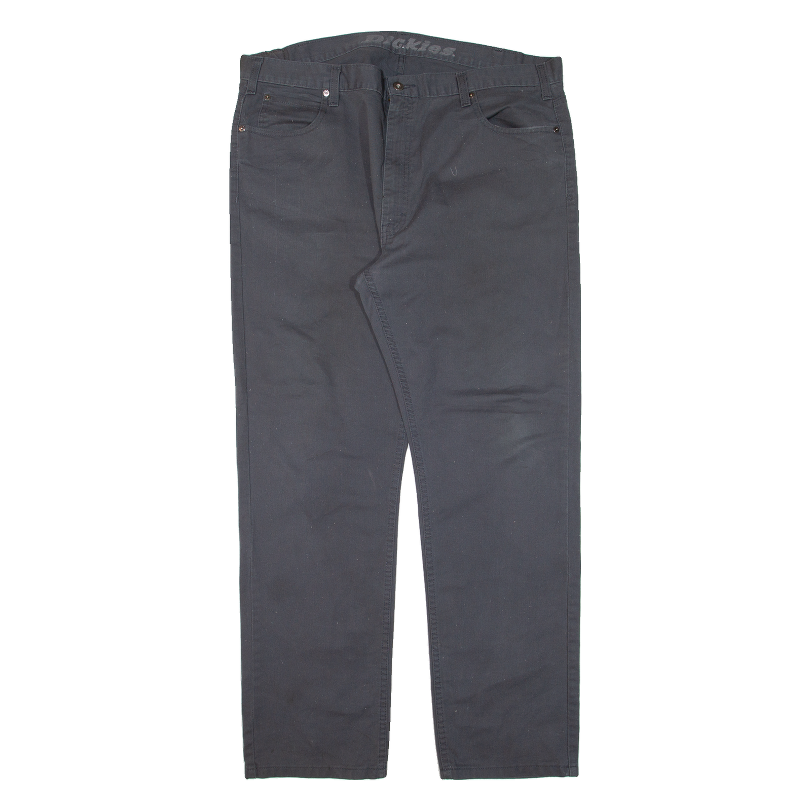 DICKIES Workwear Mens Trousers Grey Regular Straight W40 L32 Refurbished - N/A refurbished available on Cerqular
