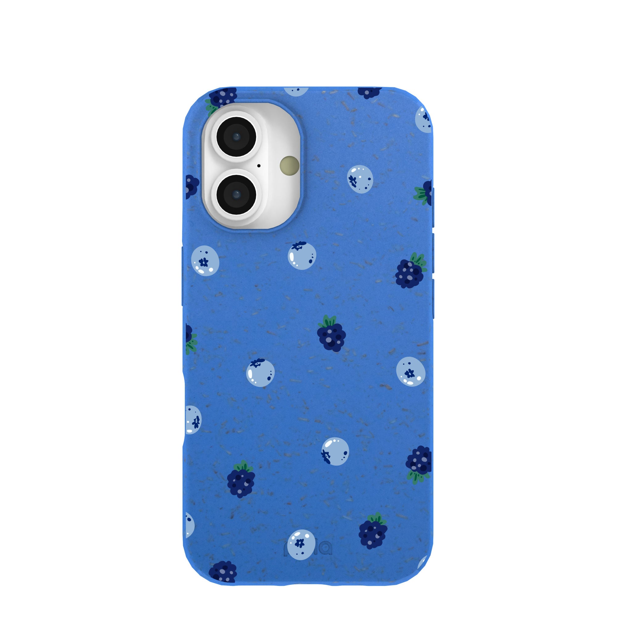 Electric Blue Black and Blue iPhone 16 Case Refurbished - Pela Case refurbished available on Cerqular