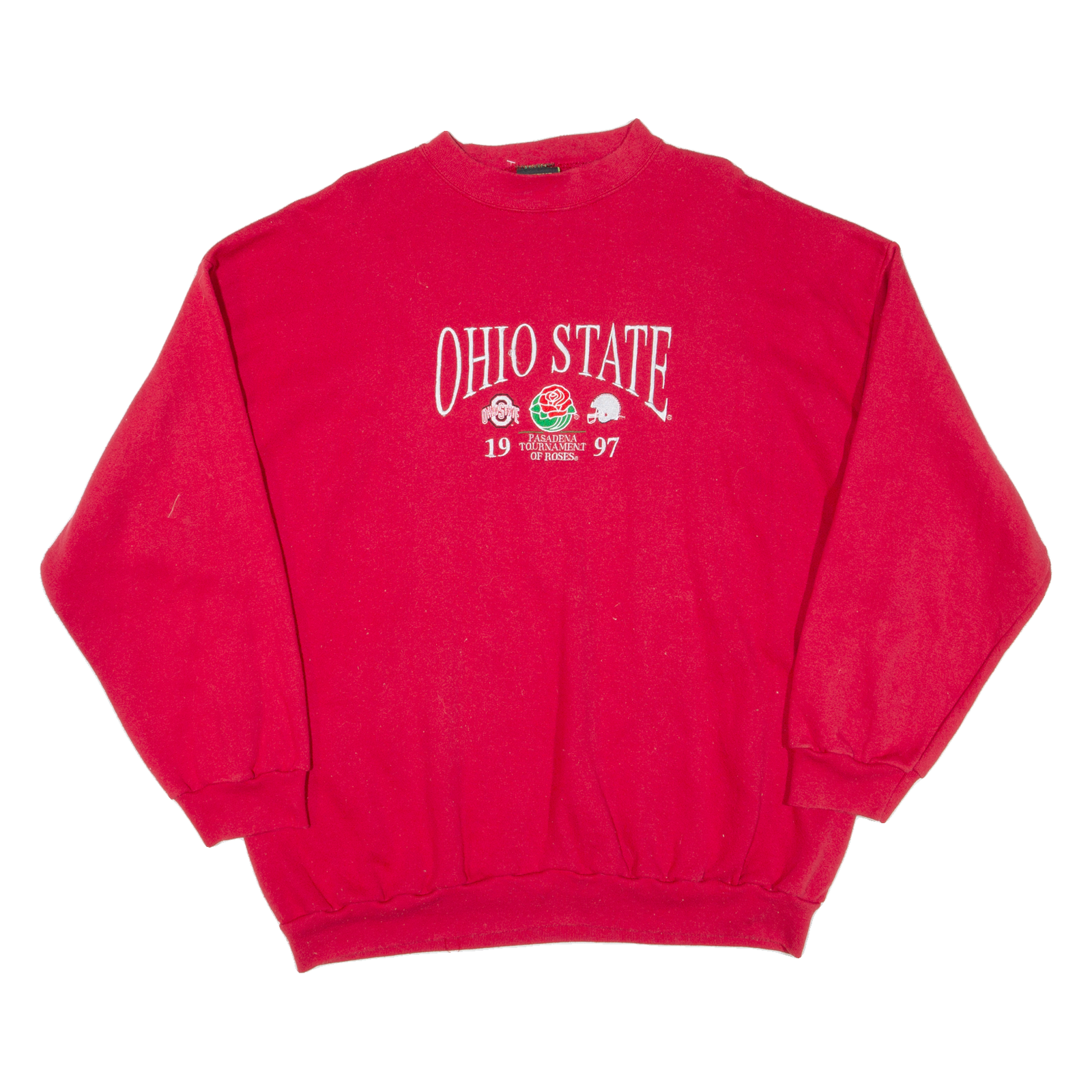 Ohio State Mens Sweatshirt Red 90s USA 2XL Refurbished - N/A refurbished available on Cerqular