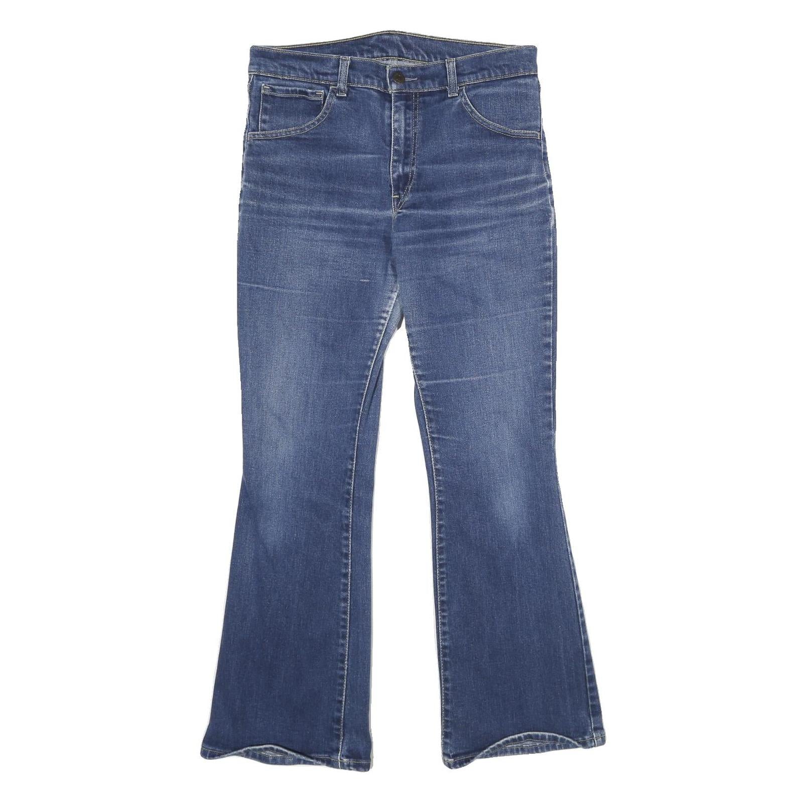 LEVI'S 525 Bootcut Womens Jeans Blue Denim Regular Fit W32 L30 Classic Style Refurbished - N/A refurbished available on Cerqular
