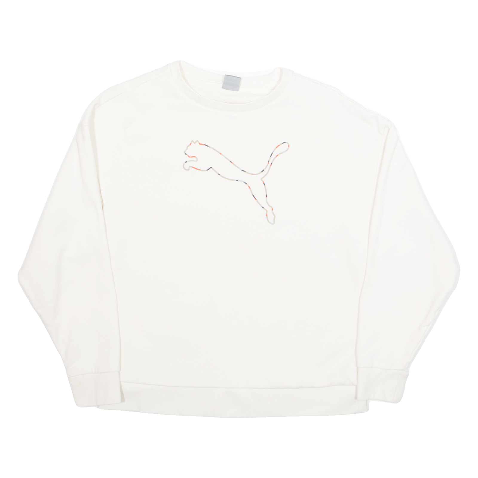 PUMA Womens Sweatshirt Cream S Refurbished - N/A refurbished available on Cerqular