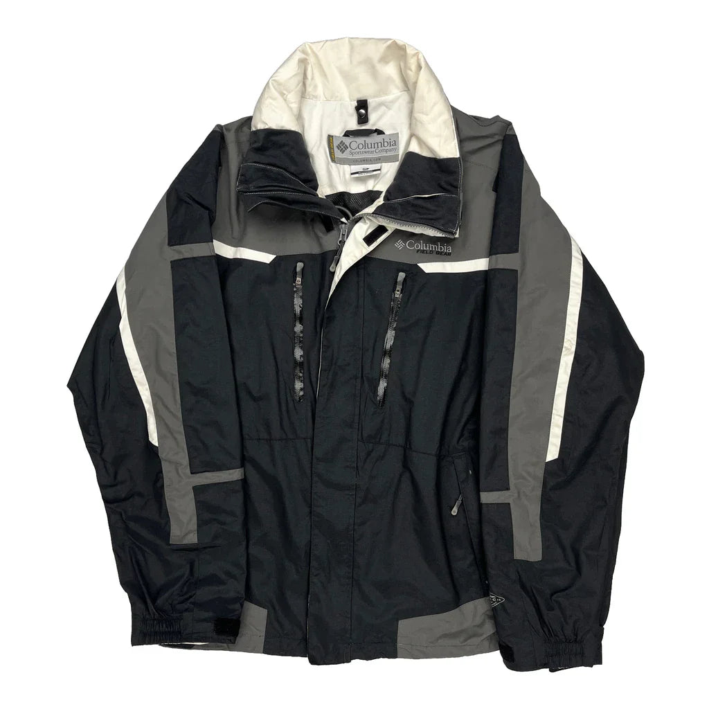 Buy Columbia Jacket - Medium White Polyester Refurbished - $93.79 Columbia Jacket - Medium White Polyester Refurbished - Thrifted (note: this is a term often used to describe second- refurbished available on Cerqular