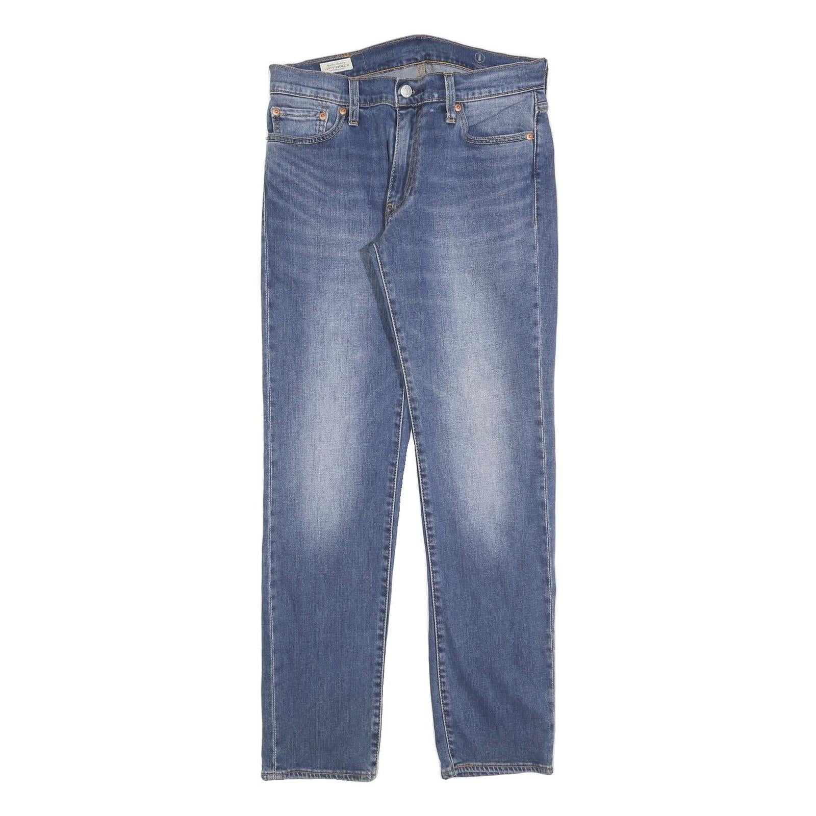 LEVI'S 511 BIG E Mens Jeans Blue Slim Straight Denim Medium W30 L30 Classic Fit Refurbished - N/A refurbished available on Cerqular