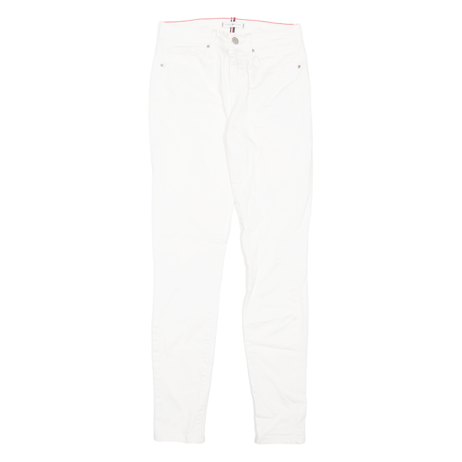 Buy TOMMY HILFIGER Womens Jeans White Slim Skinny W26 L28 Refurbished - $36.39 TOMMY HILFIGER Womens Jeans White Slim Skinny W26 L28 Refurbished - N/A refurbished available on Cerqular