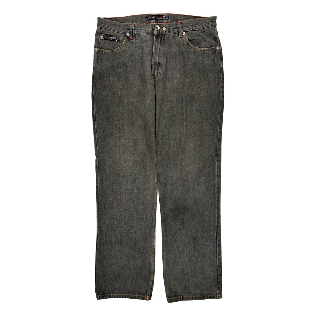 Buy Coogi Jeans - 36W 32L Grey Cotton Refurbished - $60.96 Coogi Jeans - 36W 32L Grey Cotton Refurbished - Thrifted (note: this is a term often used to describe second- refurbished available on Cerqular