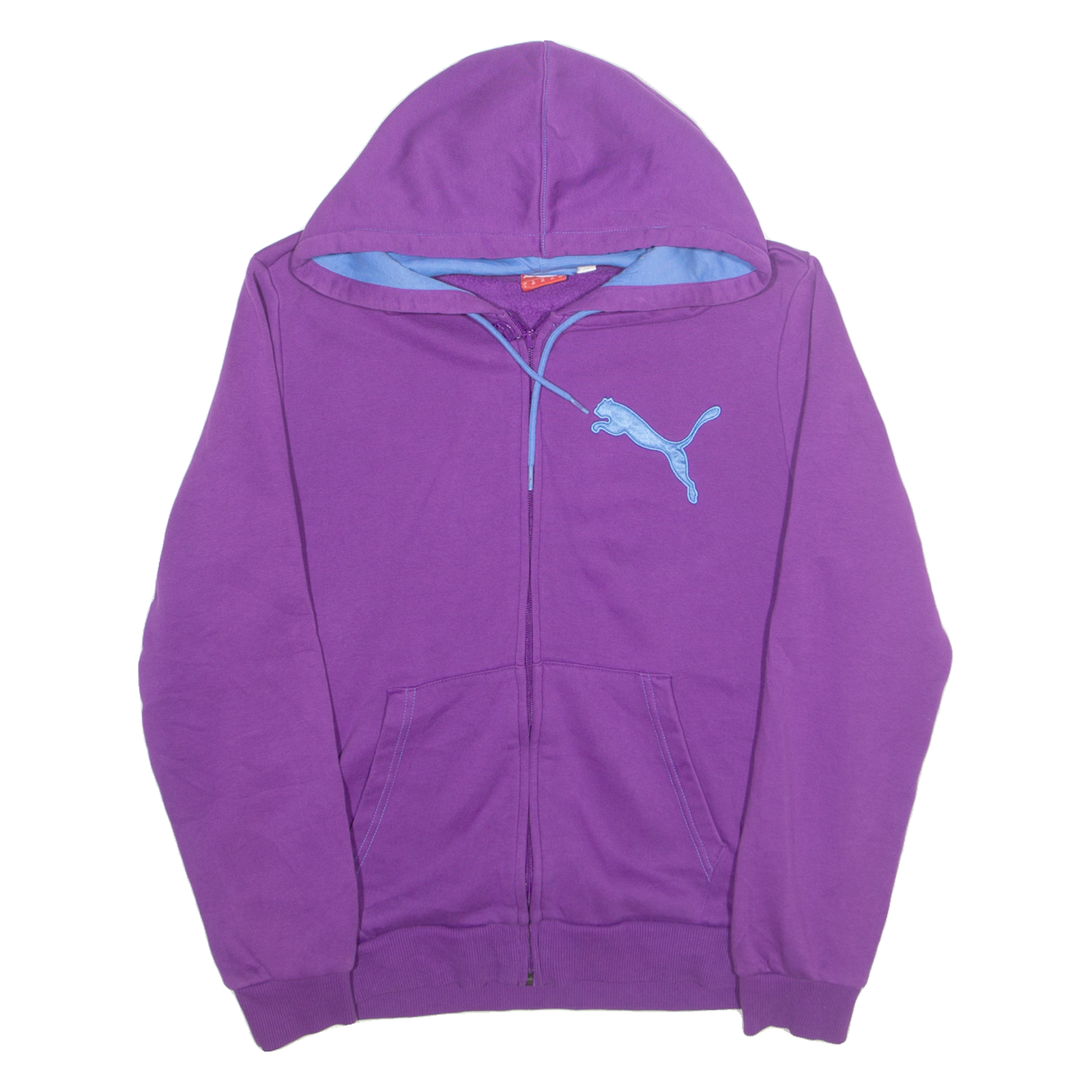 PUMA Lifestyle Womens Purple Hoodie Full Zip UK 14 Refurbished - N/A refurbished available on Cerqular