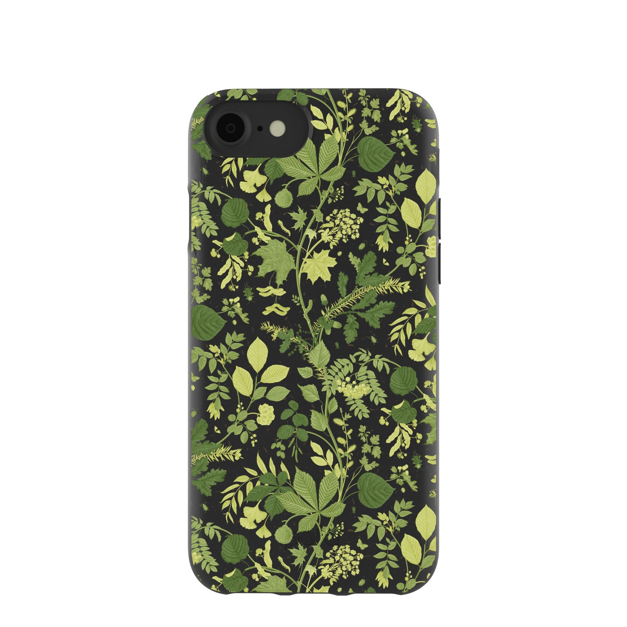 Black Evergreen iPhone 6/6s/7/8/SE Case Refurbished - Pela Case refurbished available on Cerqular