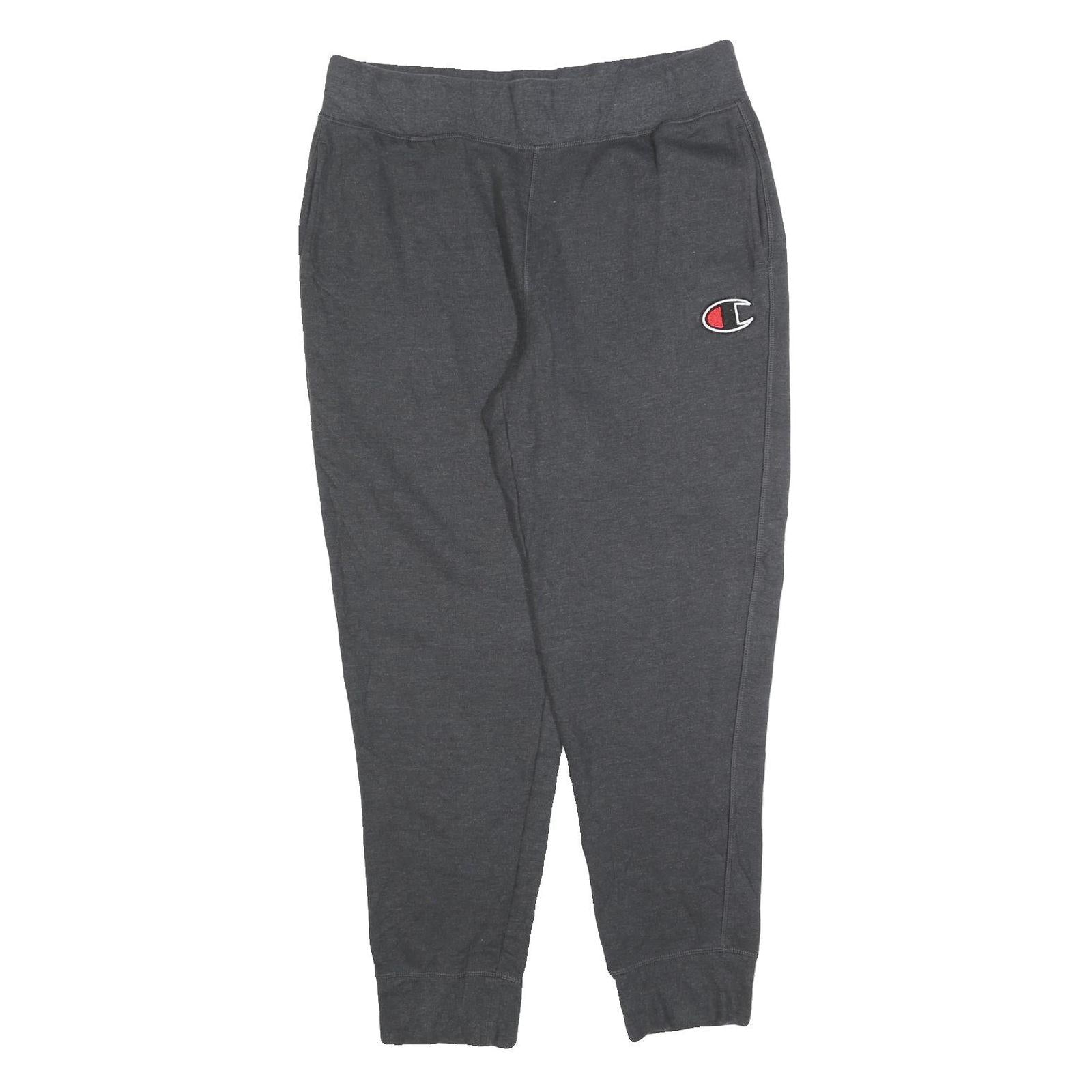 CHAMPION Womens Joggers Grey Slim Tapered L W34 L28 Casual Comfort Refurbished - N/A refurbished available on Cerqular