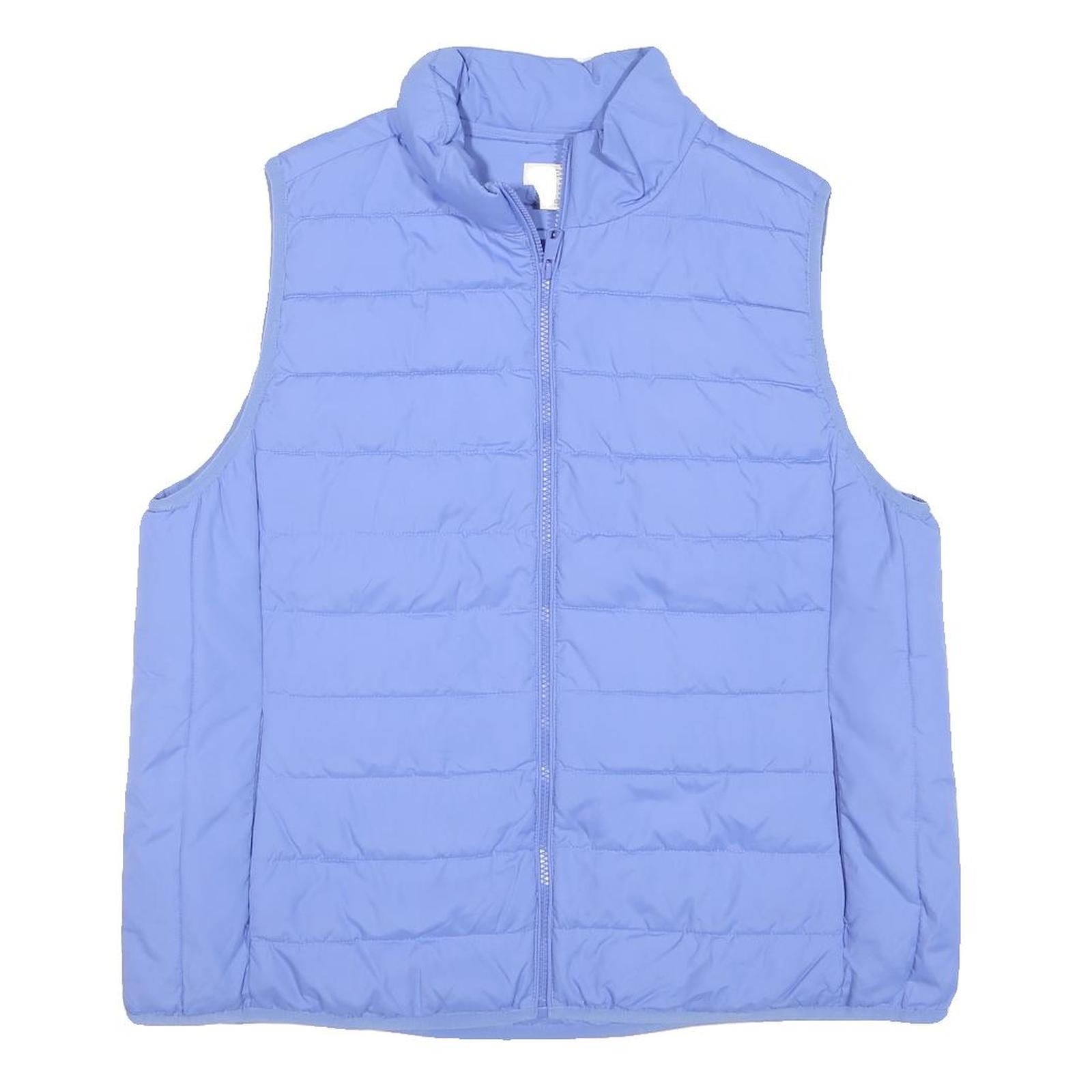 J.CREW Womens Blue XL Jacket Polyester Blend Plain Zip Up Lightweight Outerwear Refurbished - N/A refurbished available on Cerqular