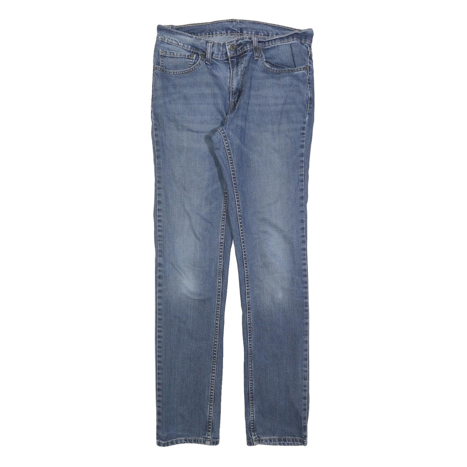 LEVI'S 511 Slim Mens Jeans Blue Slim Skinny Denim Medium W31 L34 Classic Fit Refurbished - N/A refurbished available on Cerqular