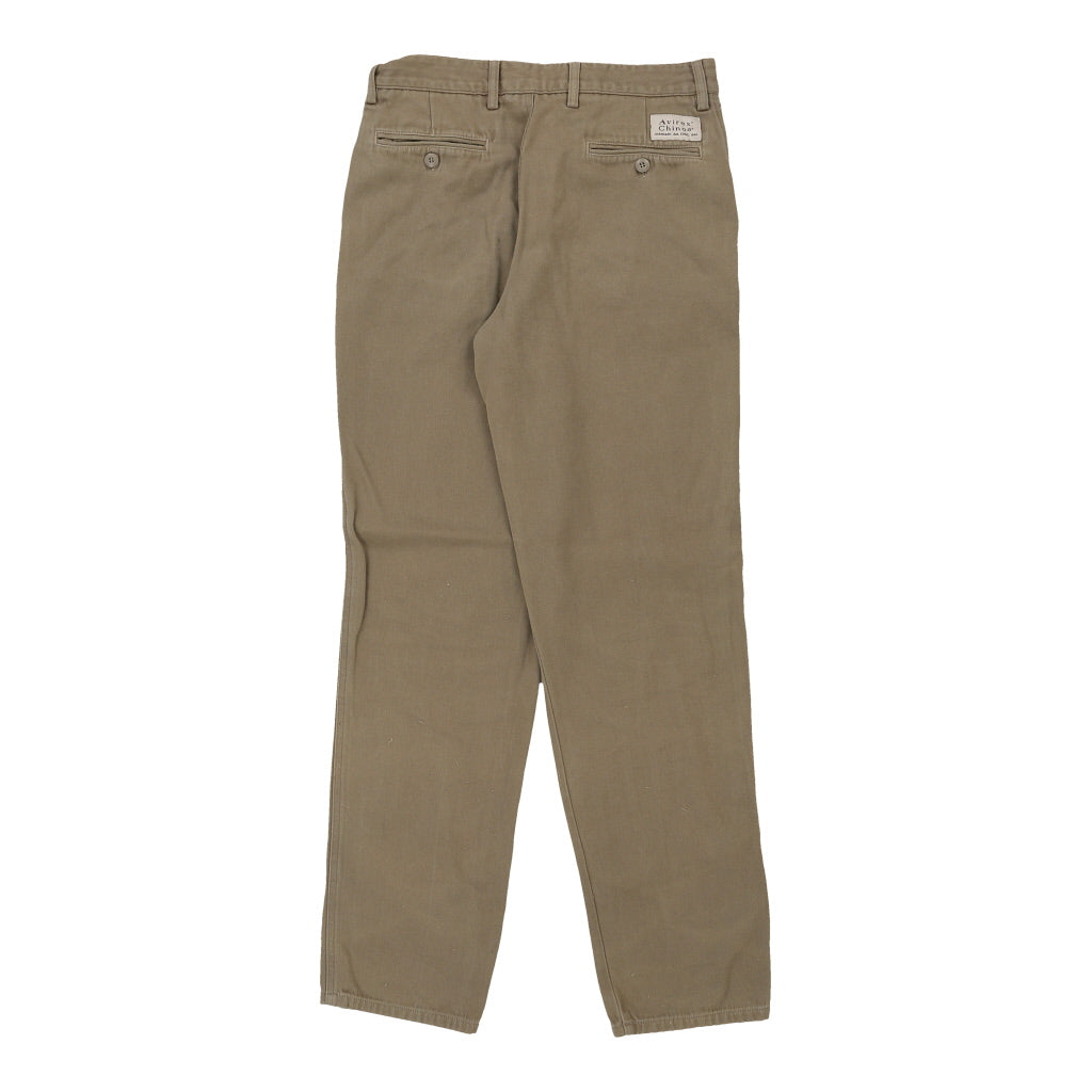 Avirex Jeans - 30W 30L Brown Cotton Refurbished - Thrifted (note: this is a term often used to describe second- refurbished available on Cerqular