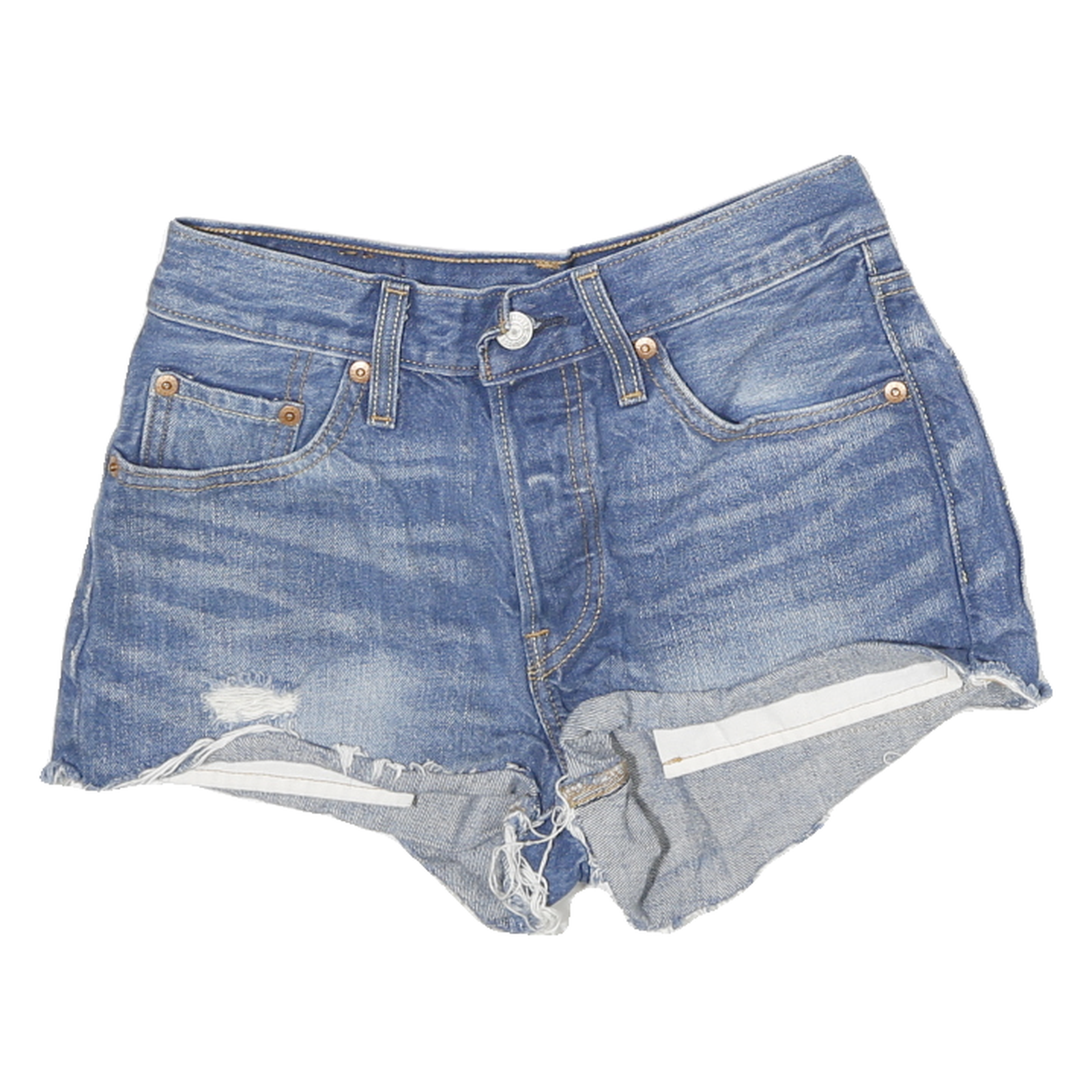 Buy LEVI'S Womens Shorts Blue Denim Casual Cut-Off XXS W24 Distressed Refurbished - $23.39 LEVI'S Womens Shorts Blue Denim Casual Cut-Off XXS W24 Distressed Refurbished - N/A refurbished available on Cerqular