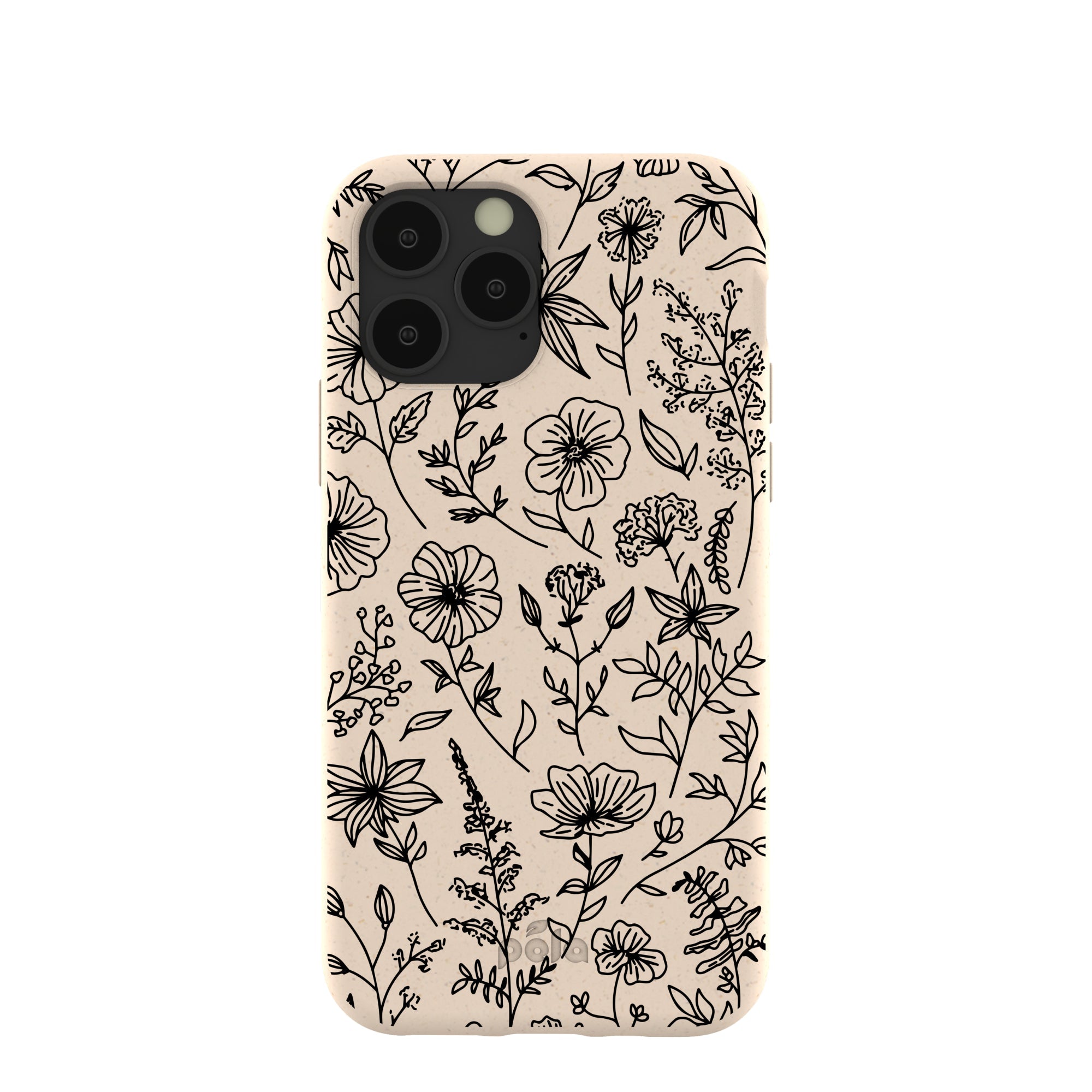Seashell Wild Flower iPhone 11 Pro Case Refurbished - Pela Case refurbished available on Cerqular