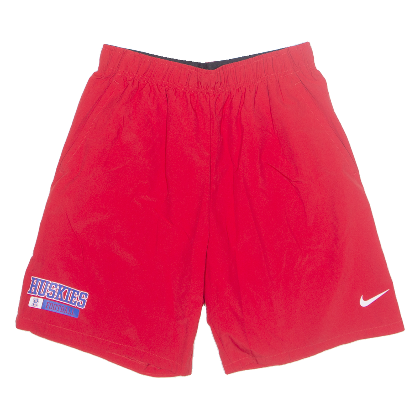 NIKE HUSKIES FOOTBALL USA Mens Sports Shorts Red Relaxed M W28 Refurbished - N/A refurbished available on Cerqular