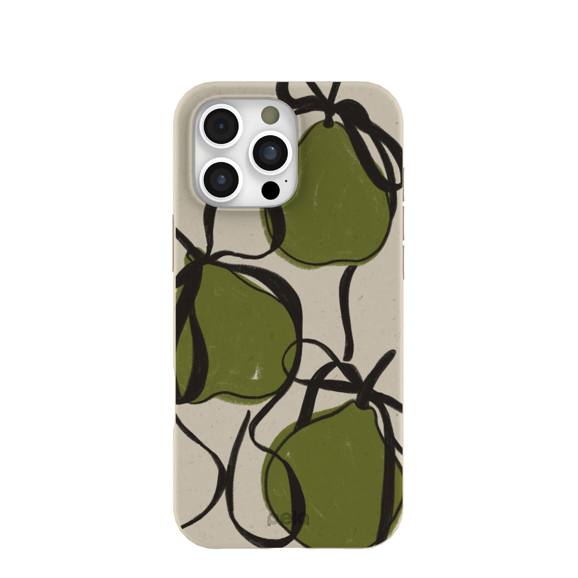 London Fog Sweet Pears iPhone 16 Pro Max Case Refurbished - Pela Case refurbished available on Cerqular