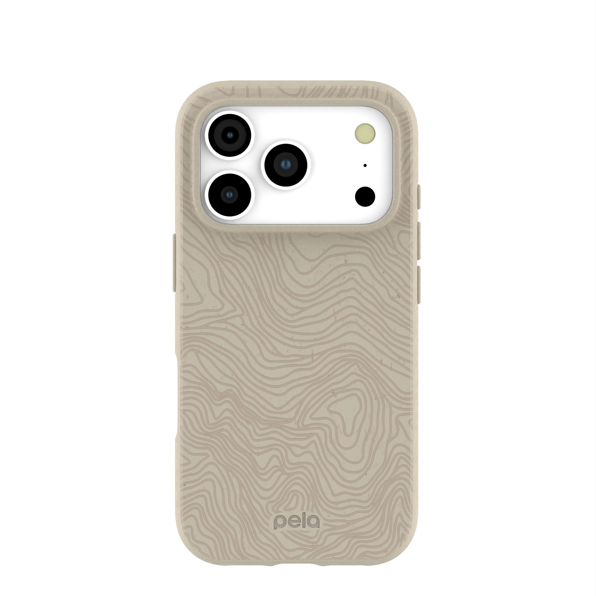 London Fog Trail Lines iPhone 17 Pro Case | MagSafe Compatibility: With MagSafe Refurbished - Pela Case refurbished available on Cerqular