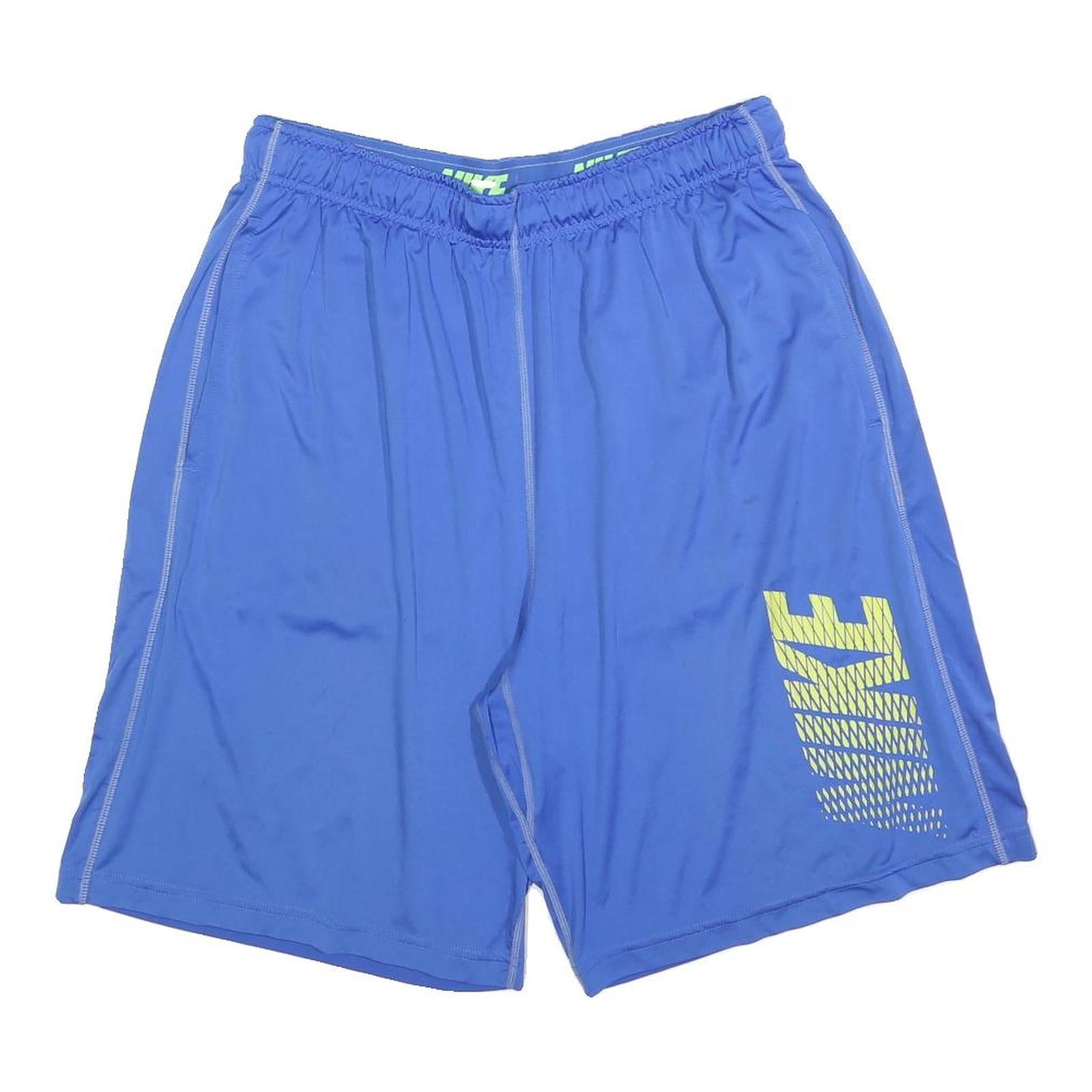 Buy NIKE Mens Shorts Blue M W30 Sports Logo Casual Polyester Activewear Refurbished - $22.09 NIKE Mens Shorts Blue M W30 Sports Logo Casual Polyester Activewear Refurbished - N/A refurbished available on Cerqular