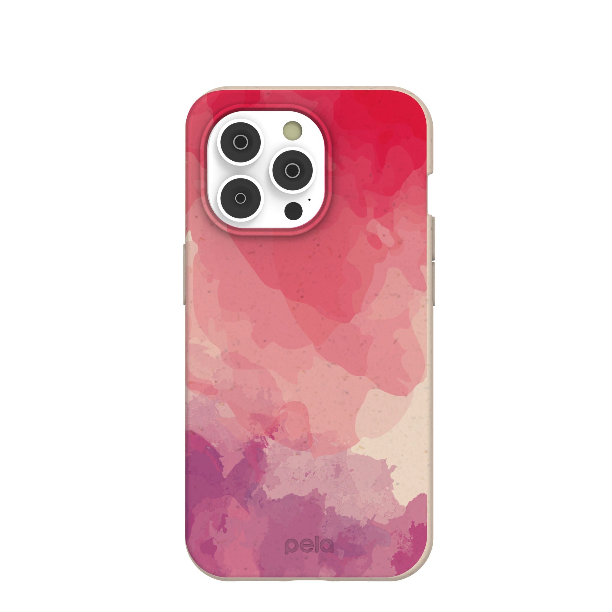 Seashell Pink Haze iPhone 14 Pro Case Refurbished - Pela Case refurbished available on Cerqular
