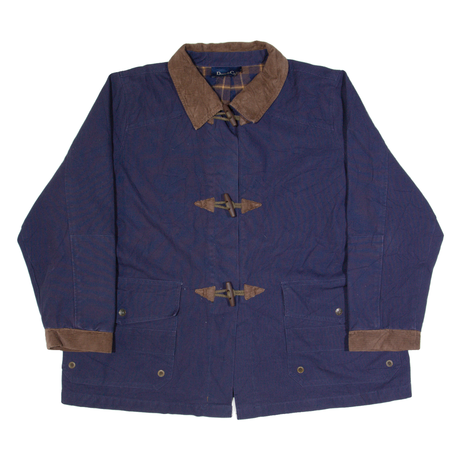 DENIM & CO Womens Chore Jacket Blue 90s XL Refurbished - N/A refurbished available on Cerqular