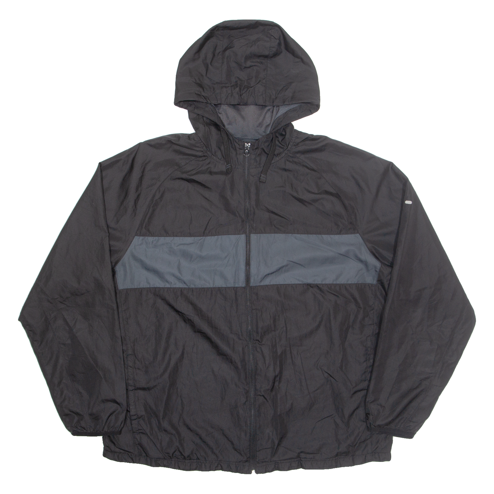 STARTER Mens Jacket Black Hooded XL Refurbished - N/A refurbished available on Cerqular