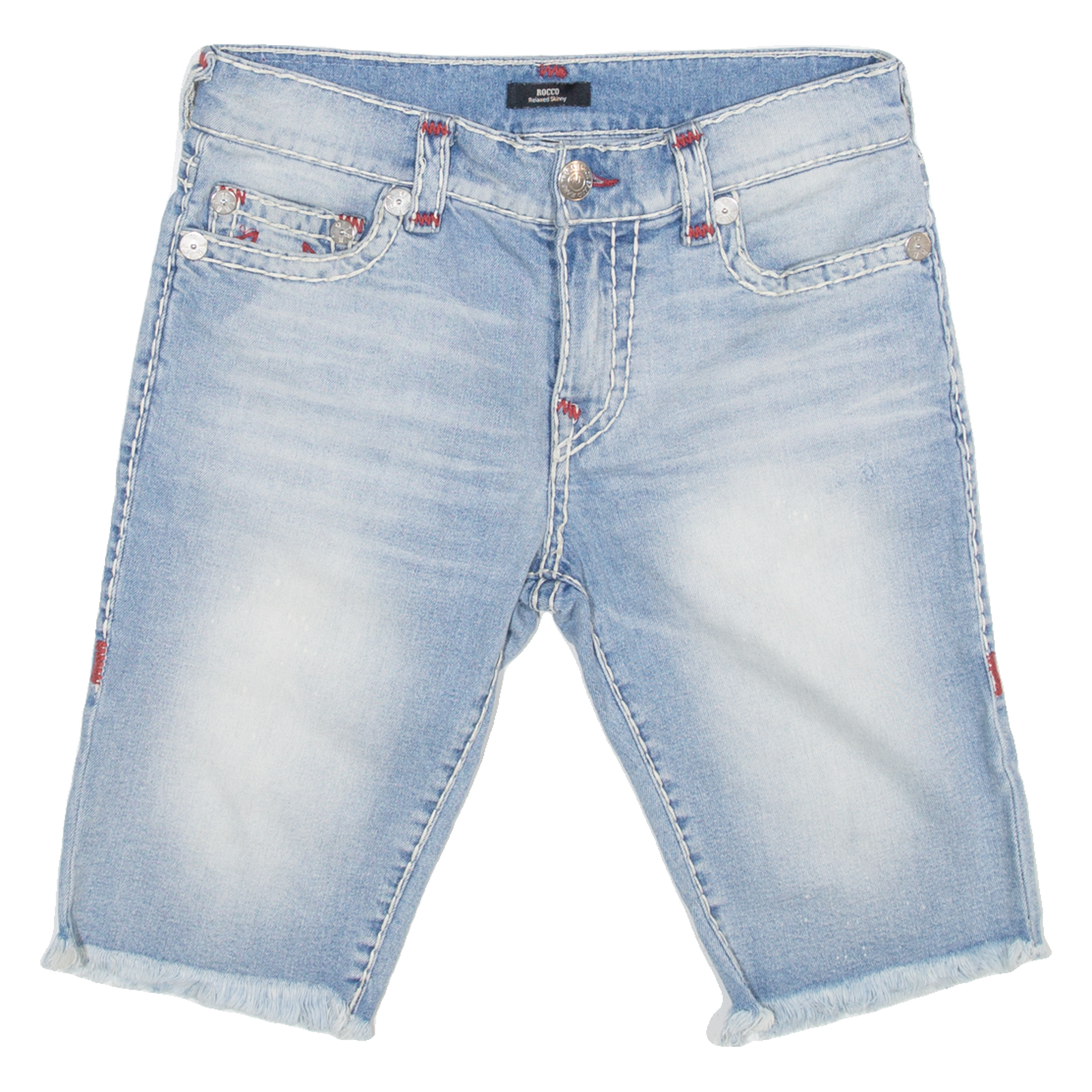 ROCCO Womens Jorts Shorts Blue Relaxed M W34 Refurbished - N/A refurbished available on Cerqular