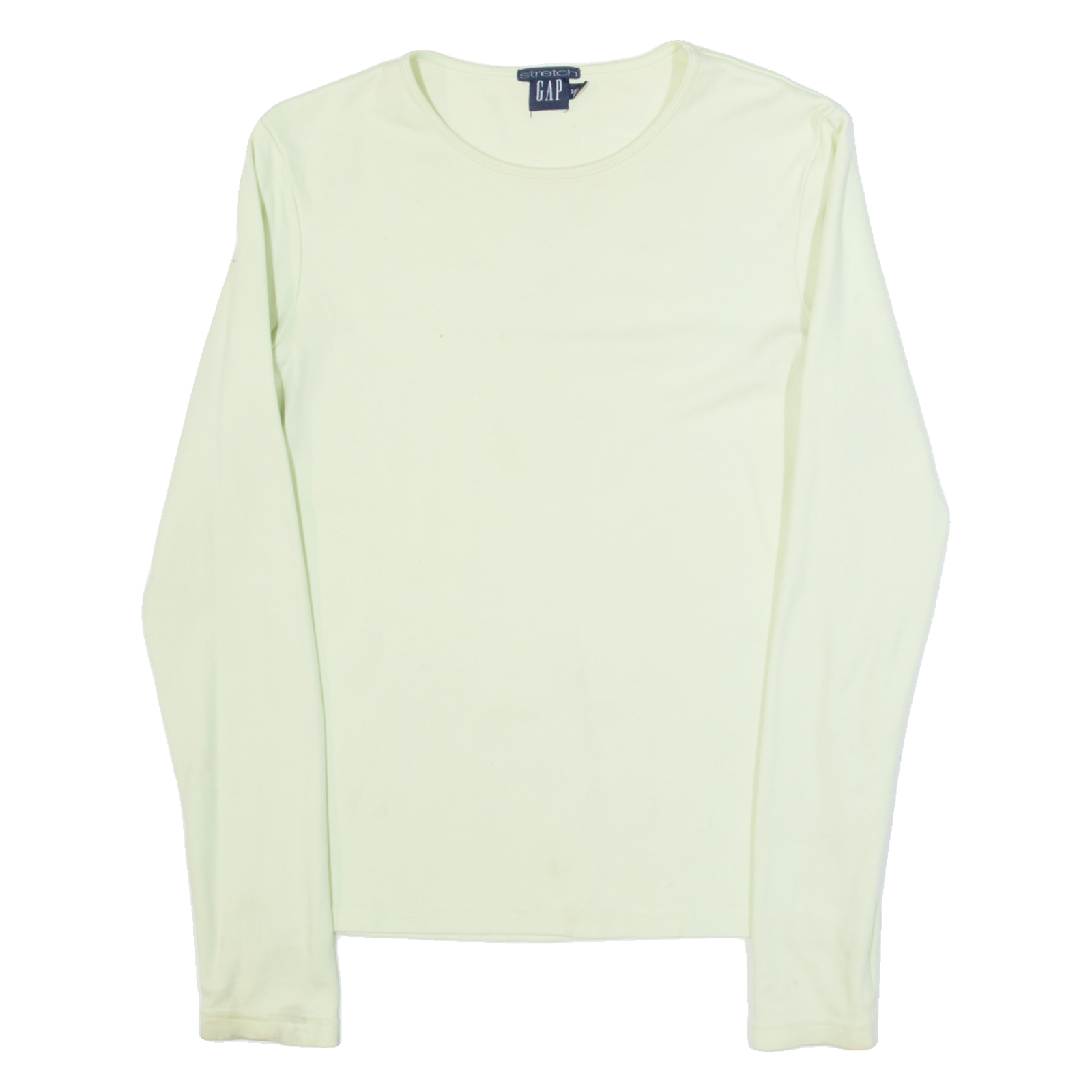 GAP Stretch Womens T-Shirt Green Long Sleeve S Refurbished - N/A refurbished available on Cerqular