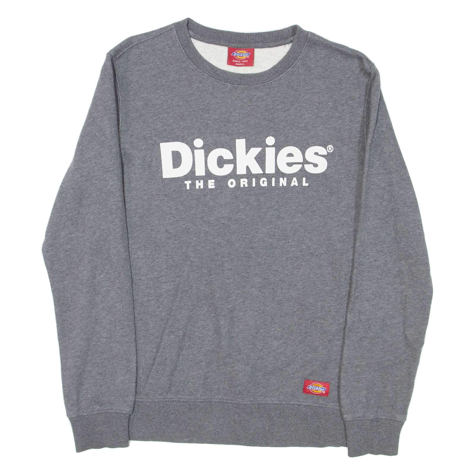 DICKIES Womens Sweatshirt Grey S Refurbished - N/A refurbished available on Cerqular