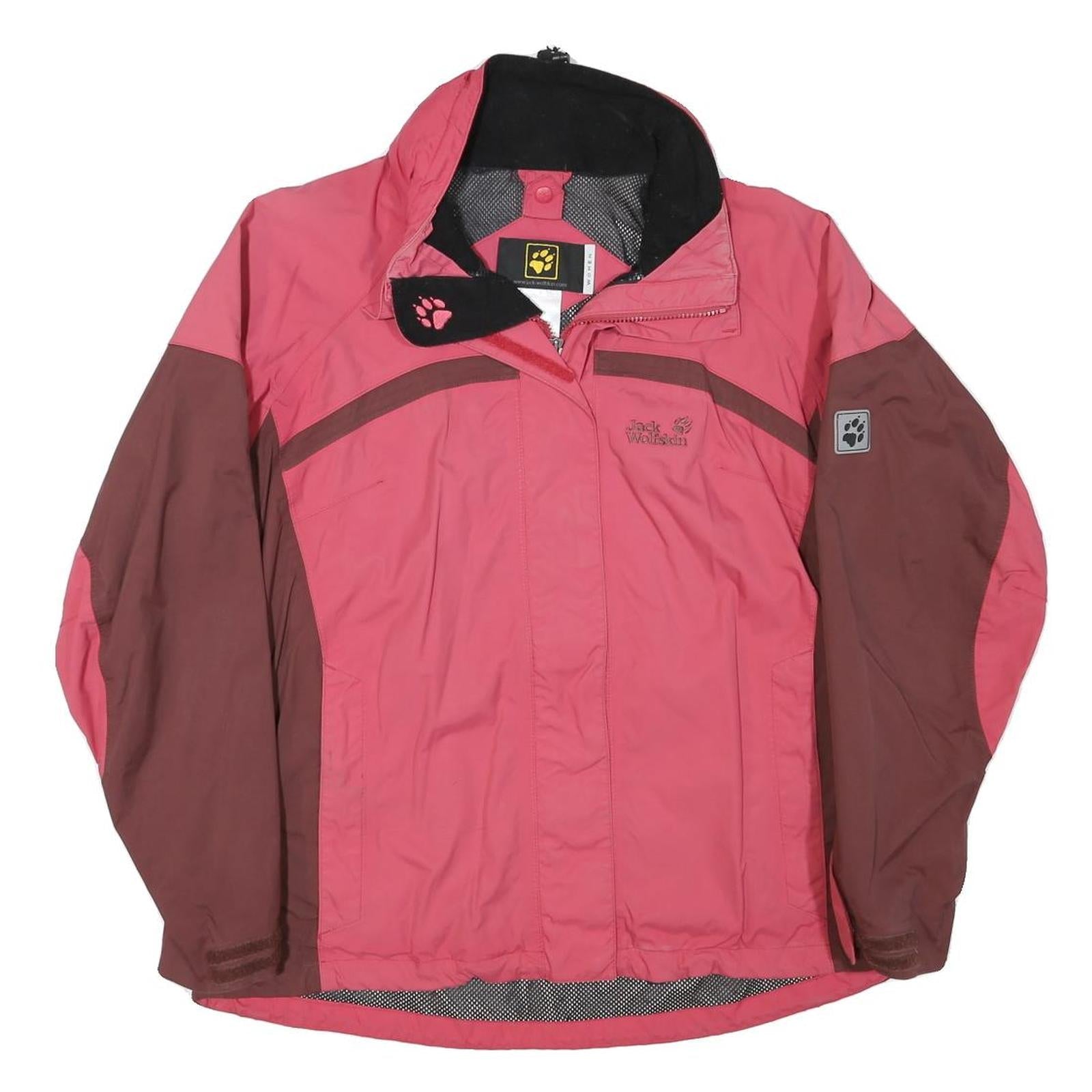 Buy JACK WOLFSKIN Womens Pink & Brown Outdoor Jacket UK 16 Polyester Blend Sport Zip Refurbished - $57.19 JACK WOLFSKIN Womens Pink & Brown Outdoor Jacket UK 16 Polyester Blend Sport Zip Refurbished - N/A refurbished available on Cerqular
