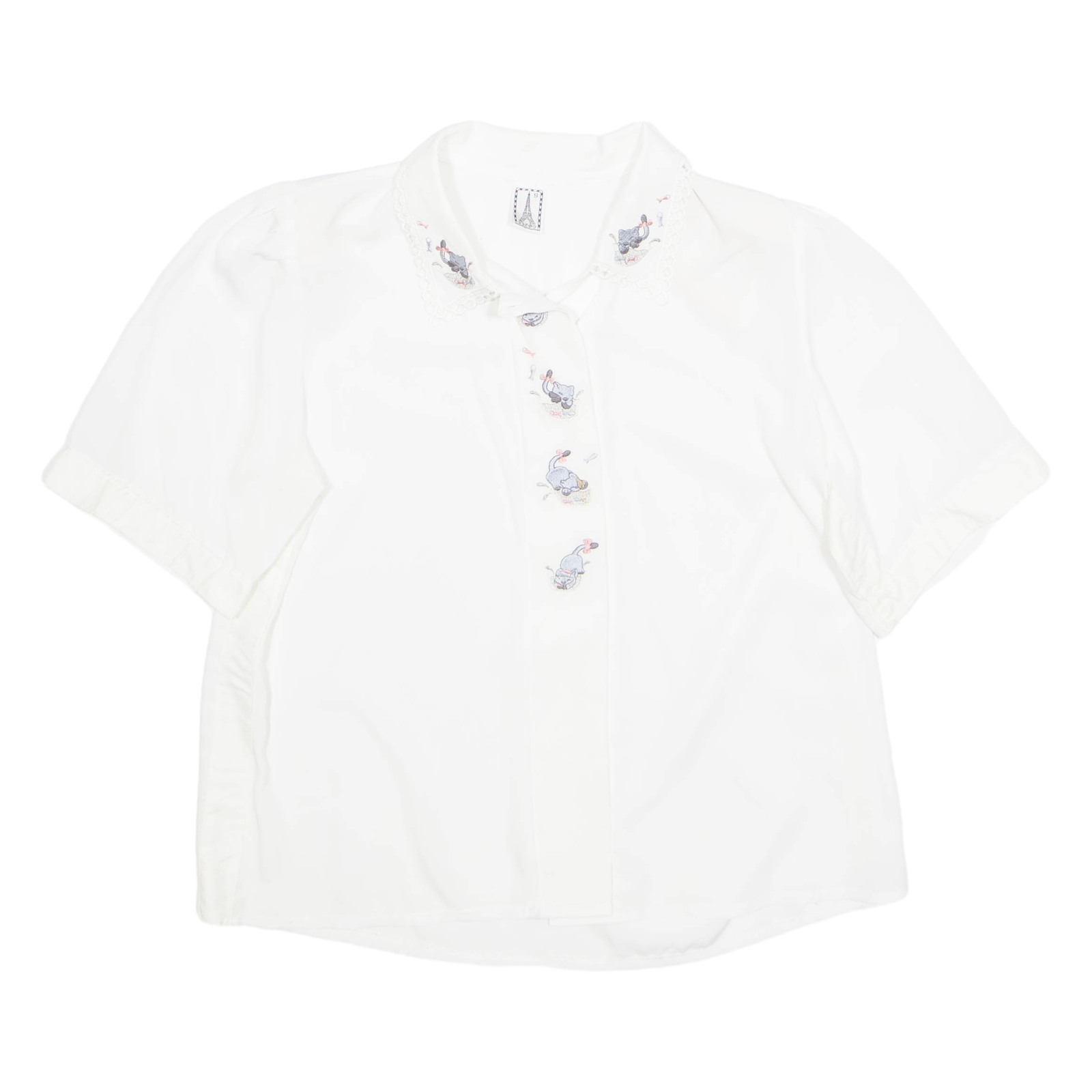 Womens Blouse White L Refurbished - N/A refurbished available on Cerqular