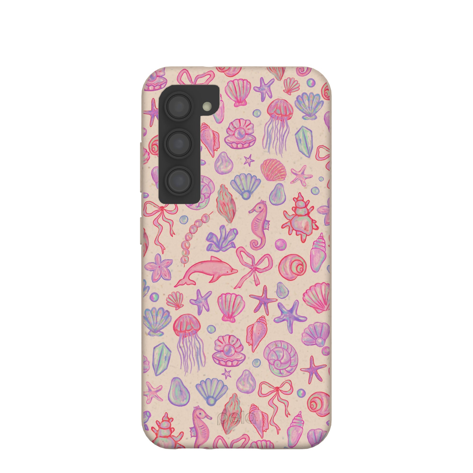 Seashell Mermaid Dreams Samsung Galaxy S23 Case Refurbished - Pela Case refurbished available on Cerqular