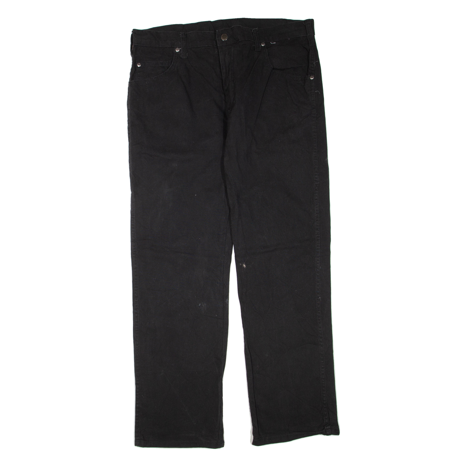 DICKIES Mens Trousers Black Regular Straight W34 L30 Refurbished - N/A refurbished available on Cerqular