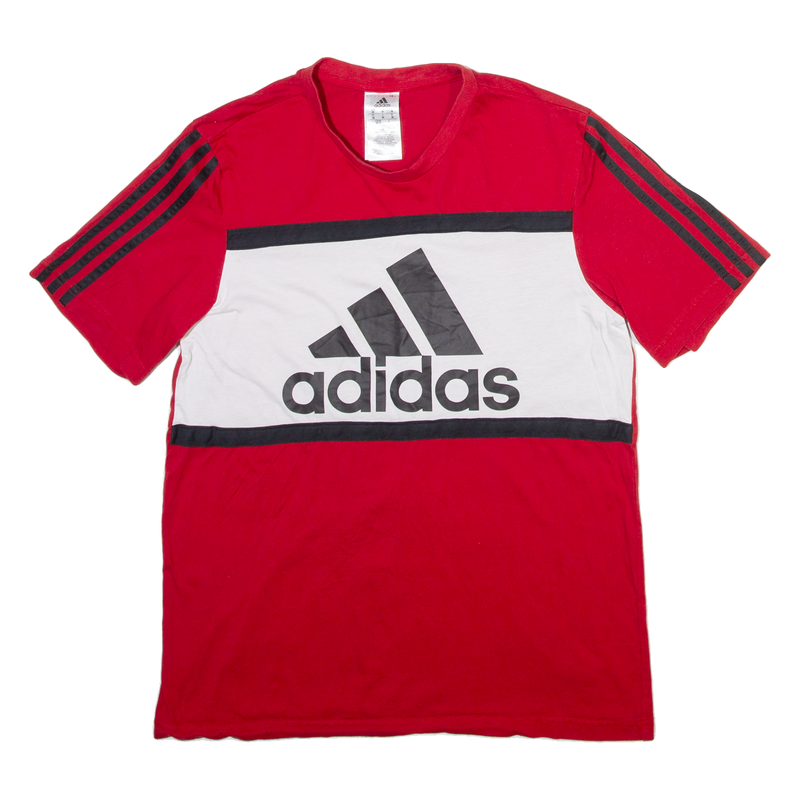 ADIDAS Mens T-Shirt Red M Refurbished - N/A refurbished available on Cerqular