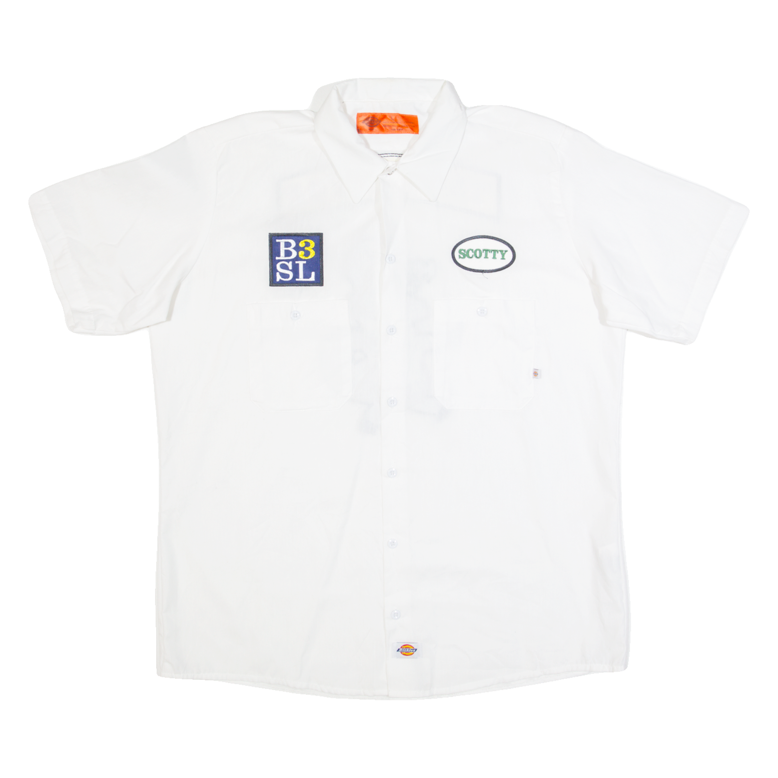 DICKIES Mens Worker Shirt White L Refurbished - N/A refurbished available on Cerqular