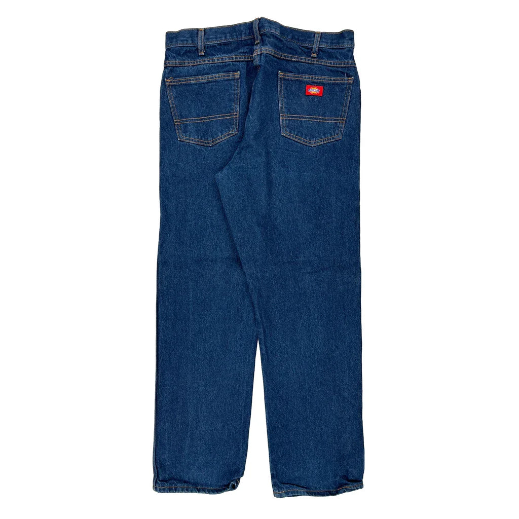 Buy Dickies Jeans - 36W 30L Blue Cotton Refurbished - $28.80 Dickies Jeans - 36W 30L Blue Cotton Refurbished - Thrifted (note: this is a term often used to describe second- refurbished available on Cerqular