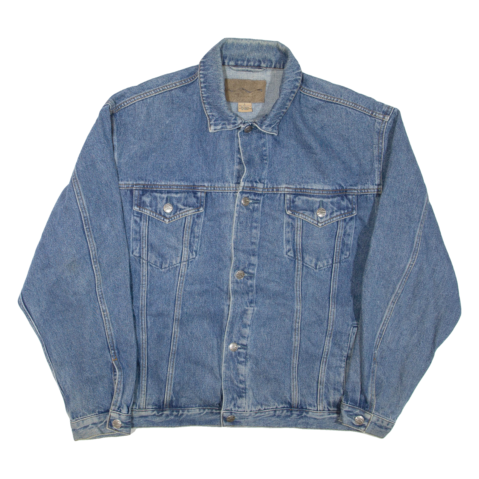Buy Mens Denim Jacket Blue L Refurbished - $44.19 Mens Denim Jacket Blue L Refurbished - N/A refurbished available on Cerqular