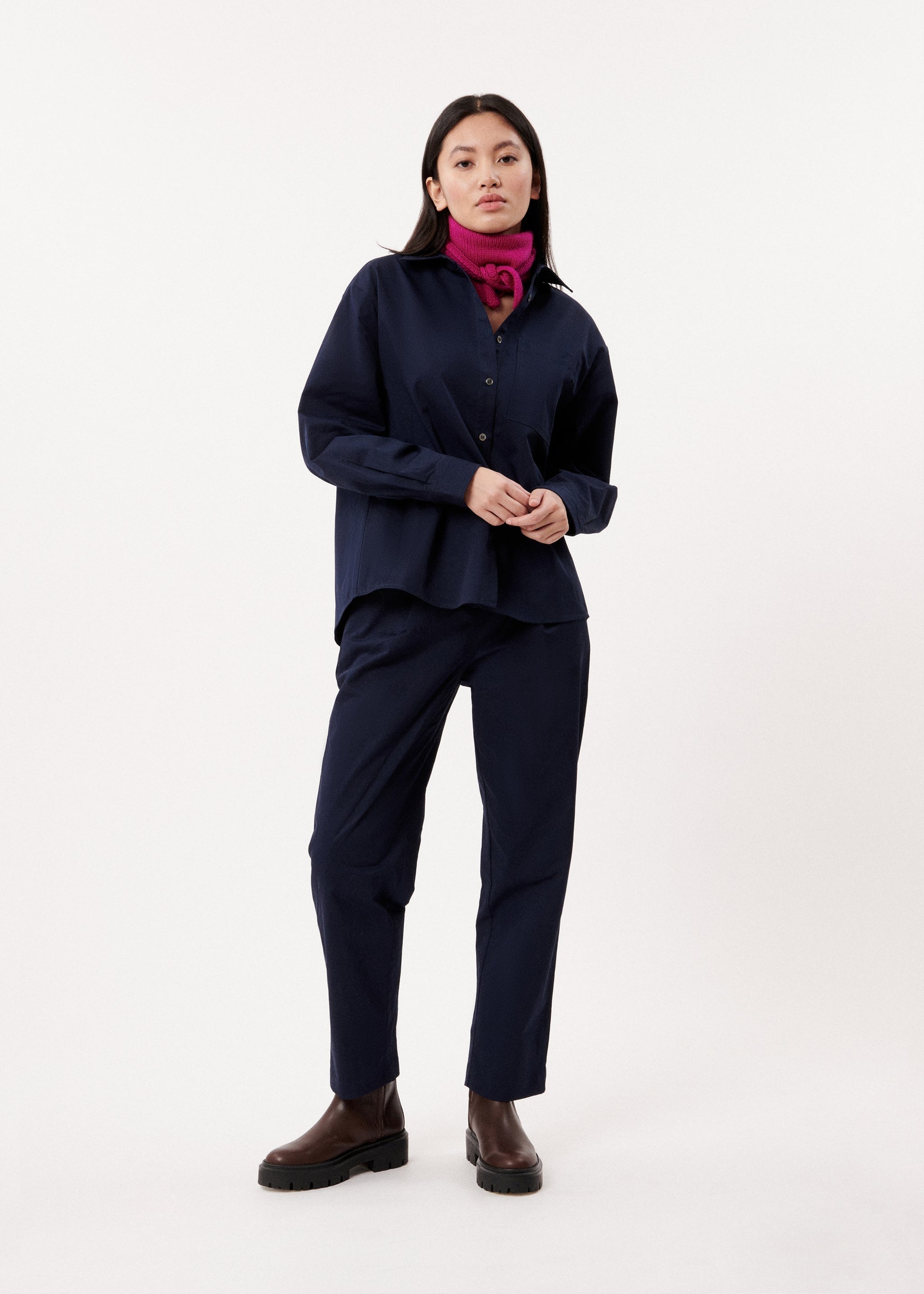 Pants Paolina Bleu-Marine | Color: BLEU MARINE | Size: XS Refurbished - N/A (I could not find a well-known brand with this name refurbished available on Cerqular