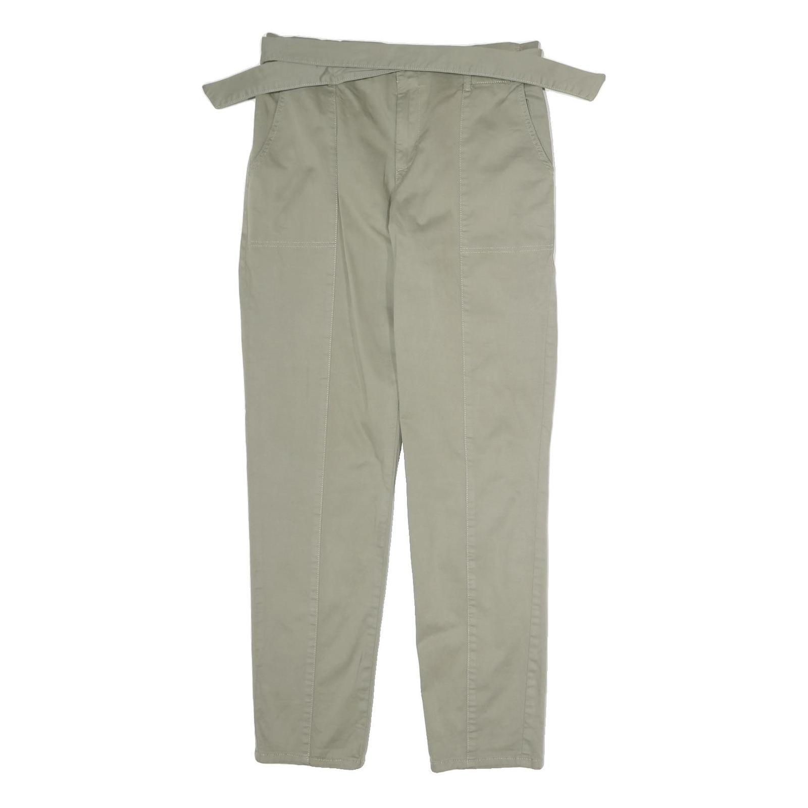 REITMANS Womens Cotton Blend Beige Regular Fit Straight Leg Trousers W32 L31 Refurbished - N/A refurbished available on Cerqular