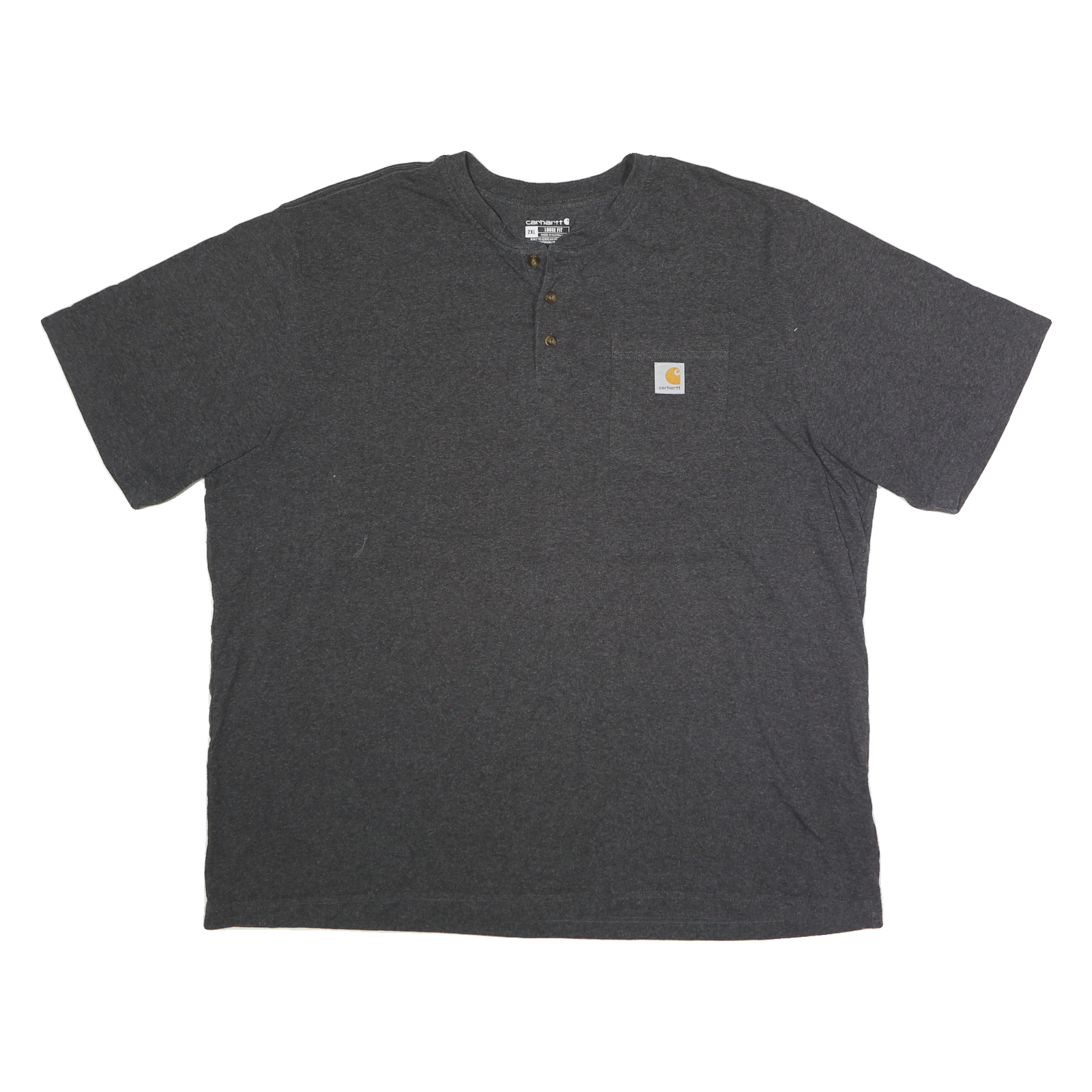 Buy CARHARTT Mens Grey Henley T-Shirt 2XL Short Sleeve Button Neck Casual Workwear Refurbished - $31.19 CARHARTT Mens Grey Henley T-Shirt 2XL Short Sleeve Button Neck Casual Workwear Refurbished - N/A refurbished available on Cerqular